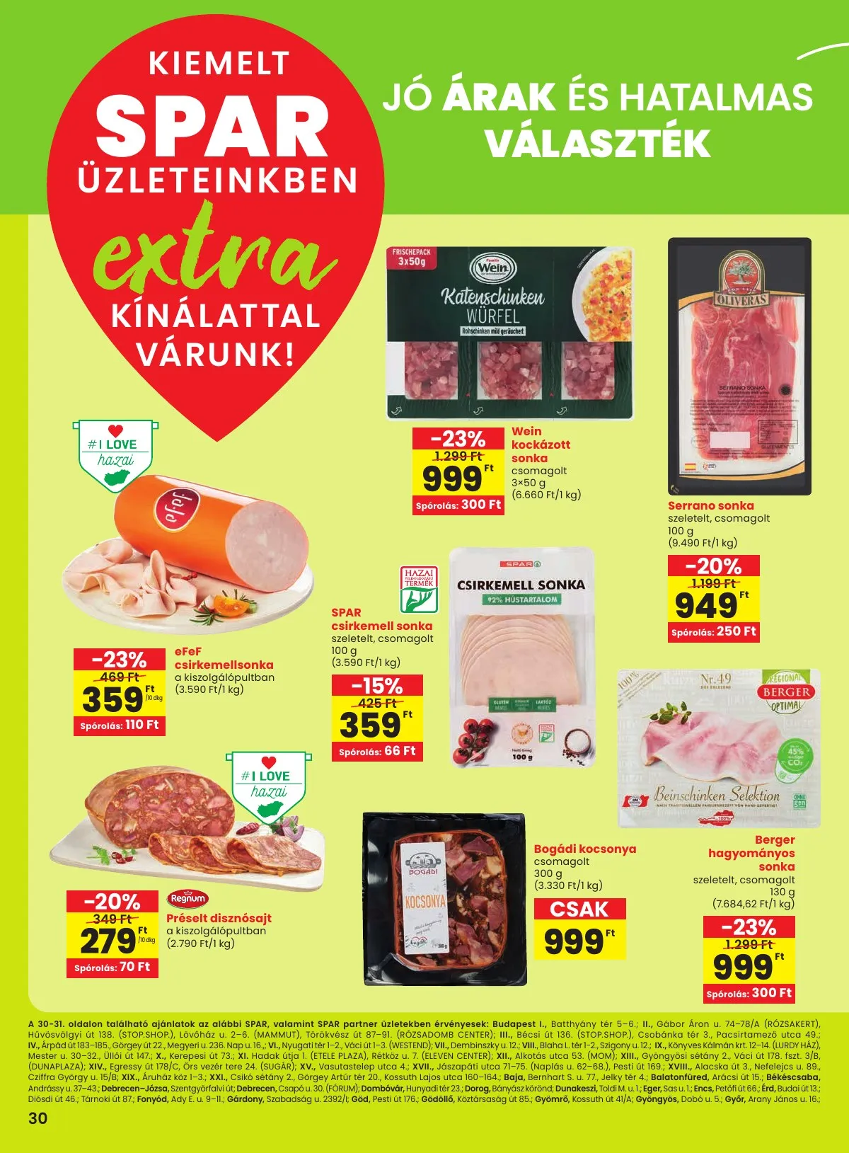 Spar akciós újság Extra 12.11–12.17 – 3. oldal