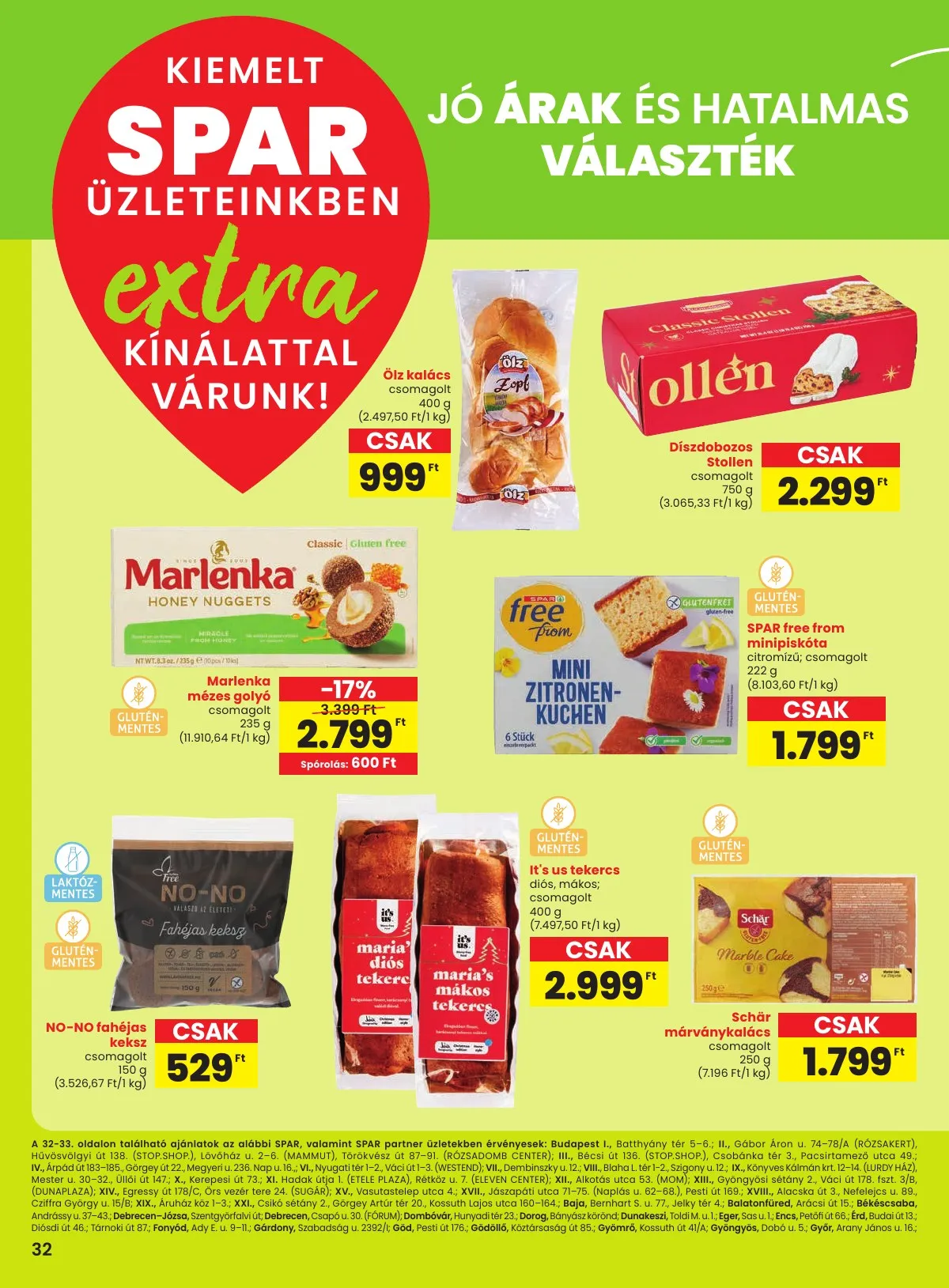 Spar akciós újság Extra 12.11–12.17 – 5. oldal