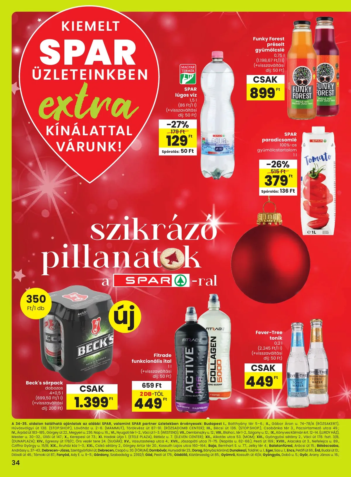 Spar akciós újság Extra 12.11–12.17 – 7. oldal