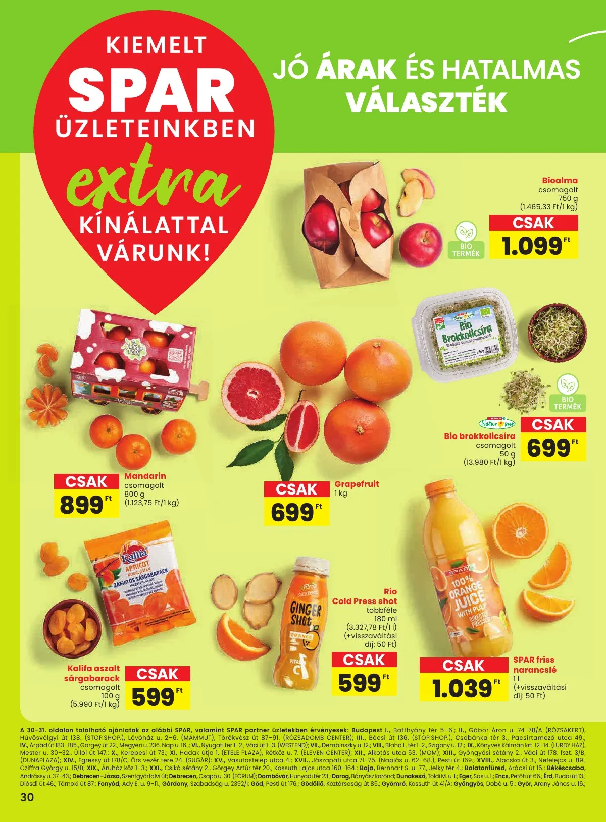 Spar akciós újság Extra 12.18–12.27 – 3. oldal