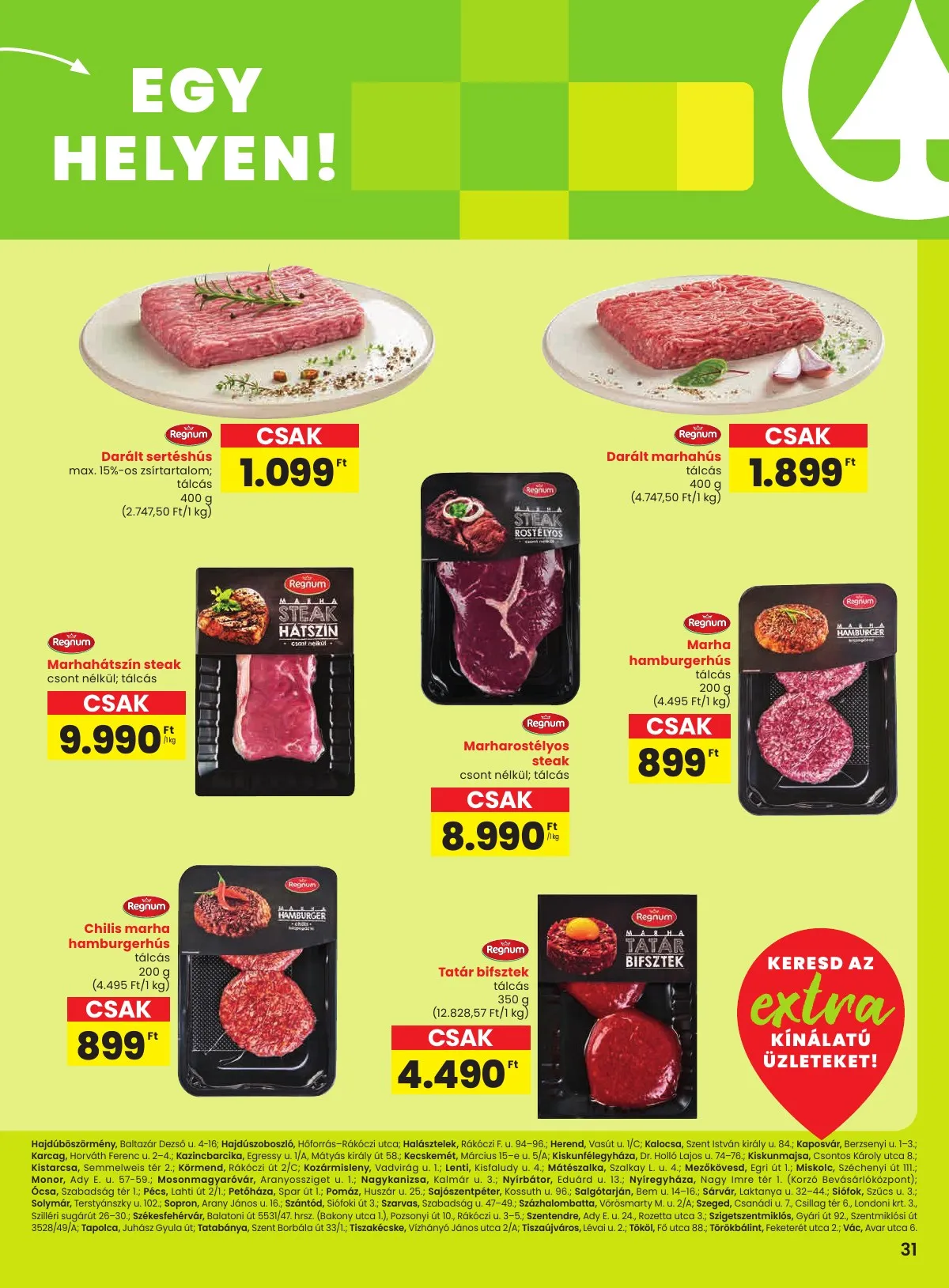 Spar akciós újság Extra 12.18–12.27 – 4. oldal