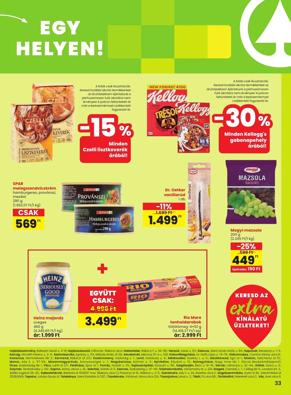 Spar akciós újság Extra 12.18–12.27 – 6. oldal