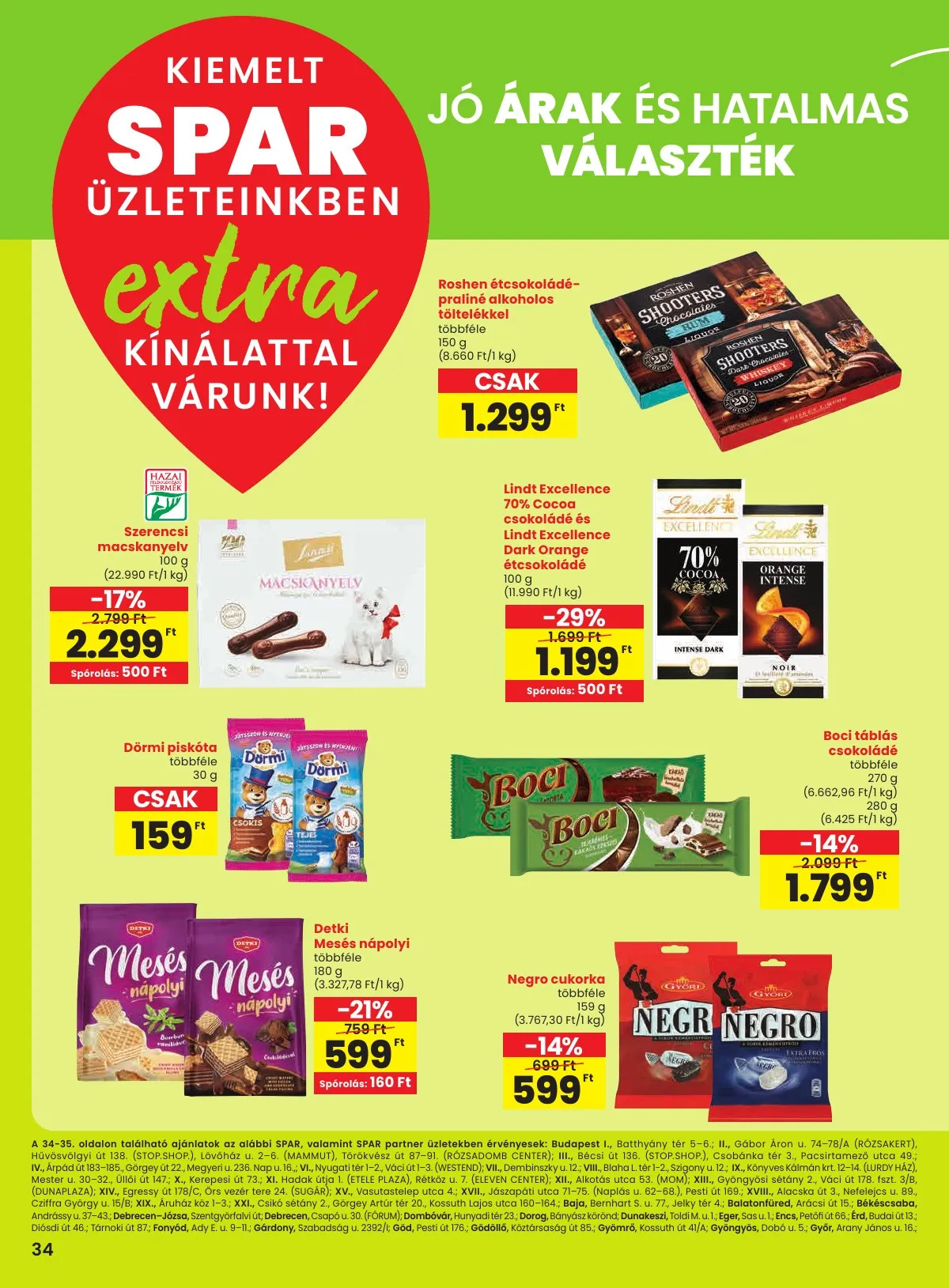 Spar akciós újság Extra 12.18–12.27 – 7. oldal