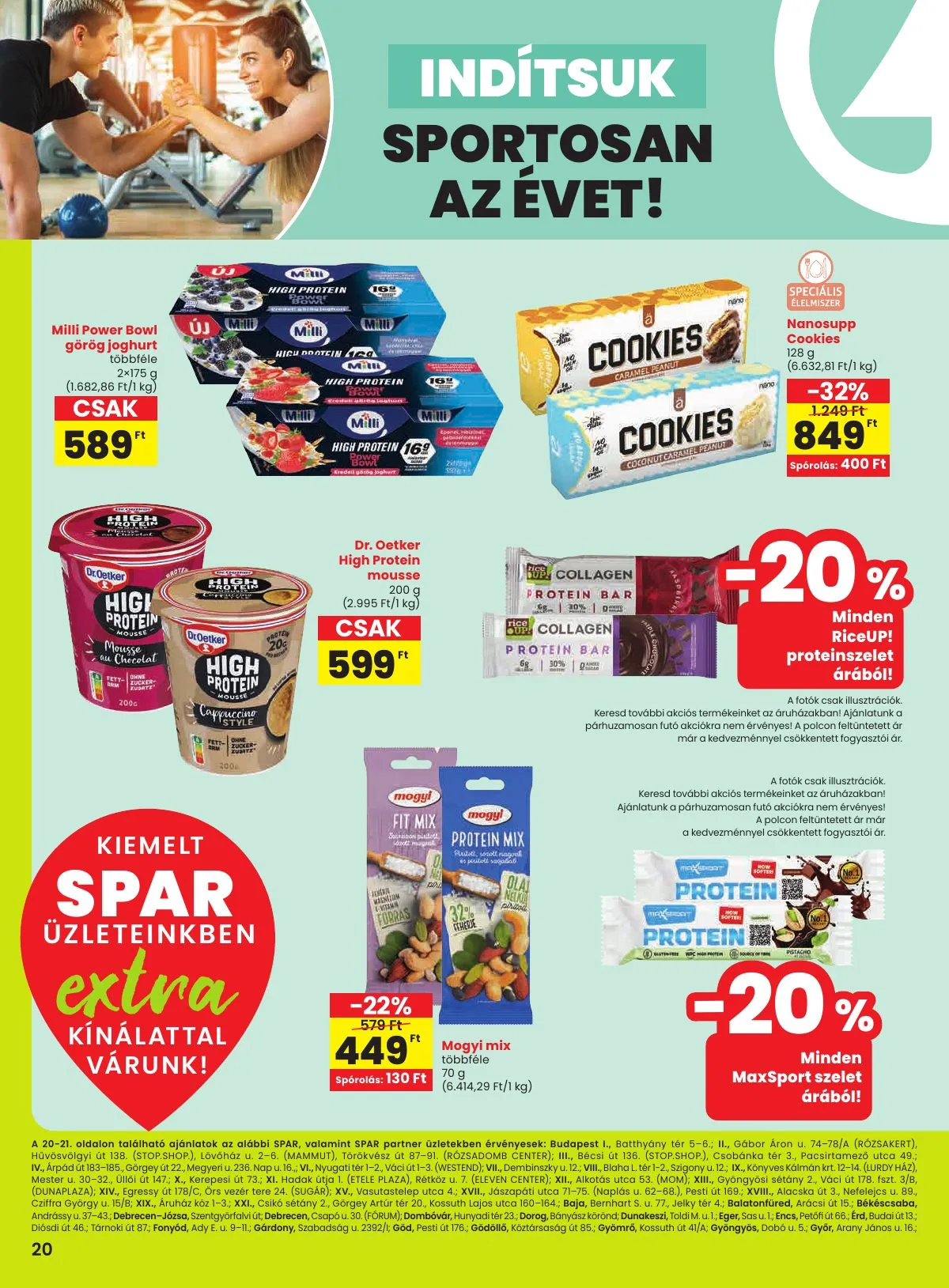 Spar akciós újság Extra 01.02–01.07