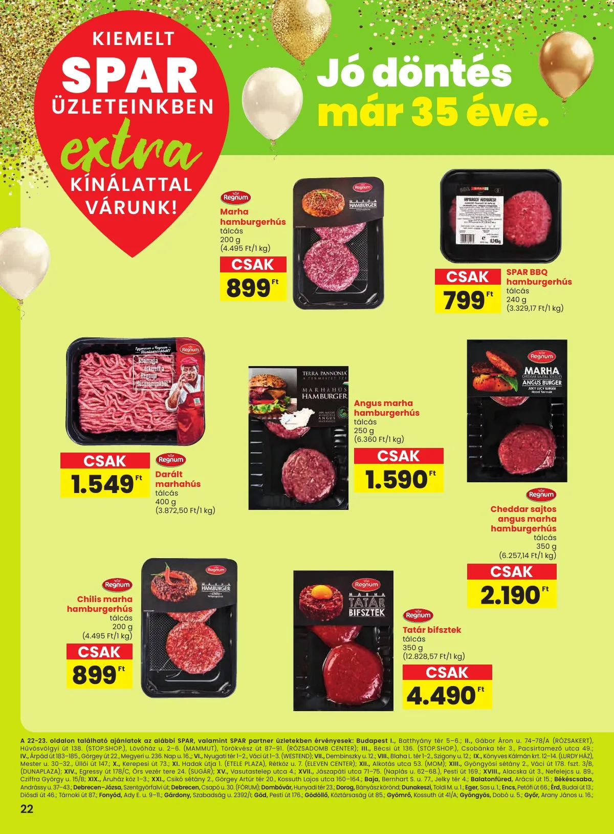 Spar akciós újság Extra 01.15–01.21 – 3. oldal