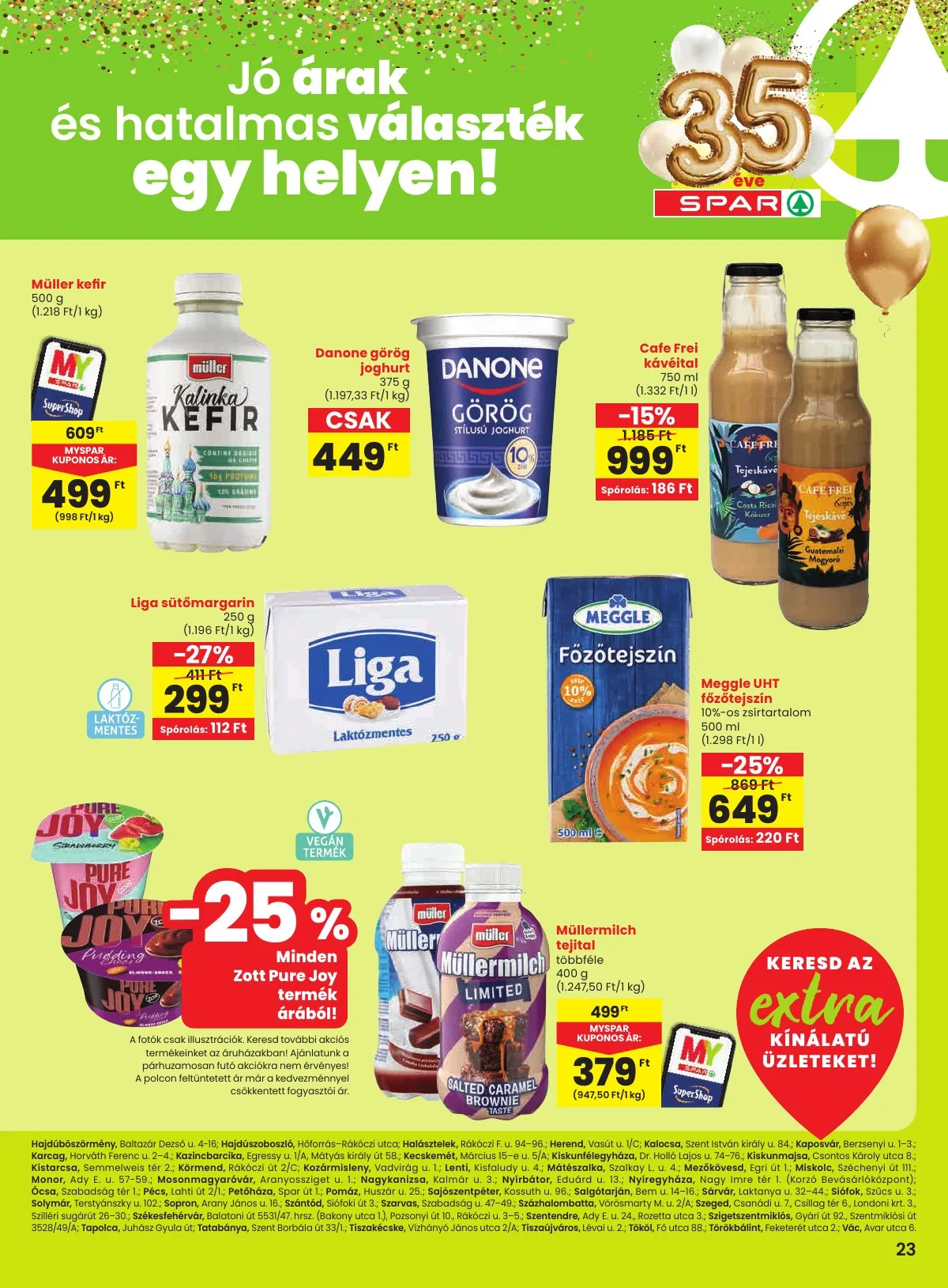 Spar akciós újság Extra 01.15–01.21 – 4. oldal