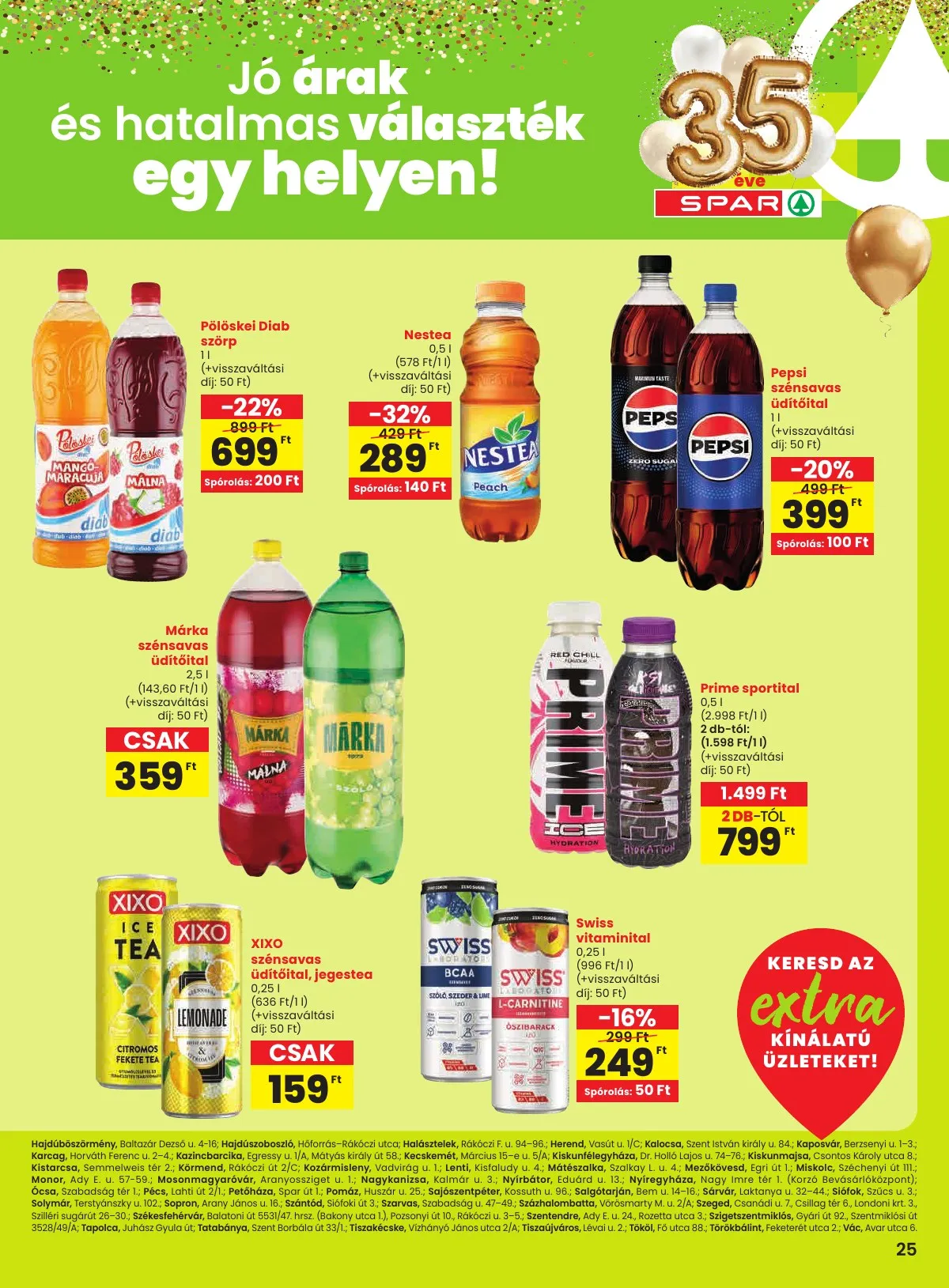 Spar akciós újság Extra 01.29–02.04 – 6. oldal