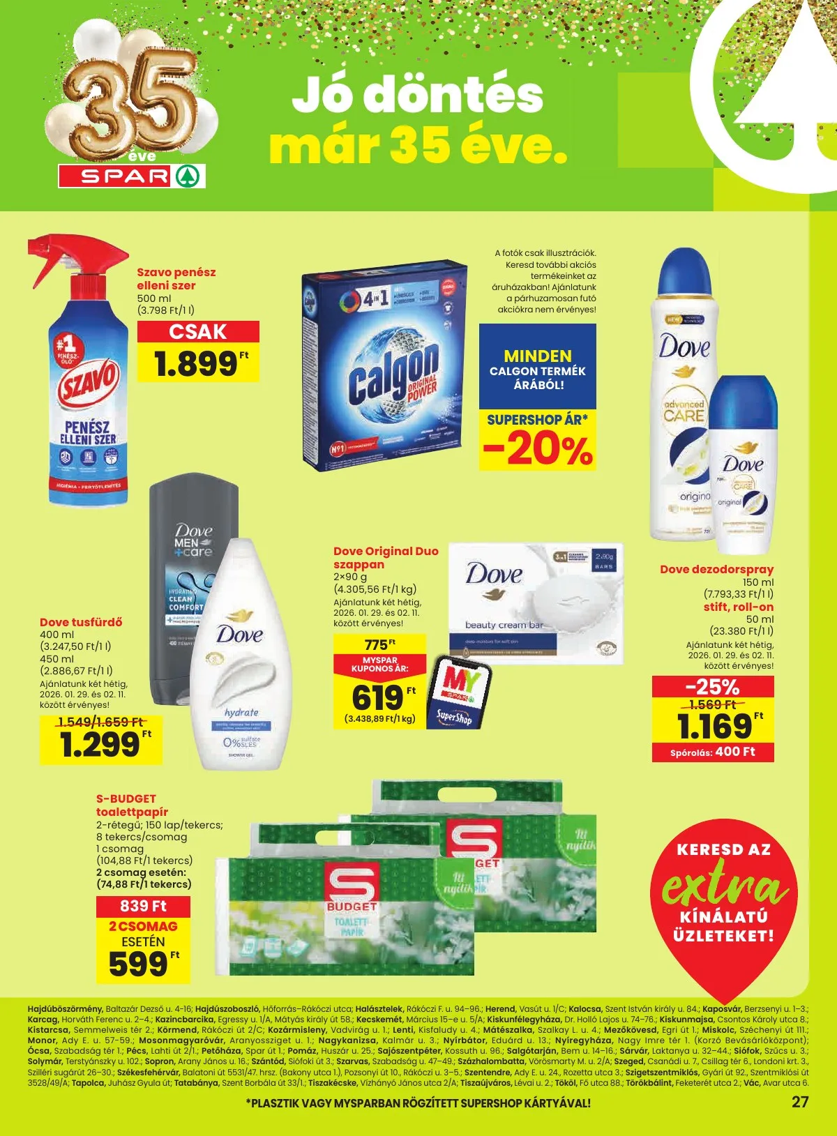 Spar akciós újság Extra 01.29–02.04 – 8. oldal