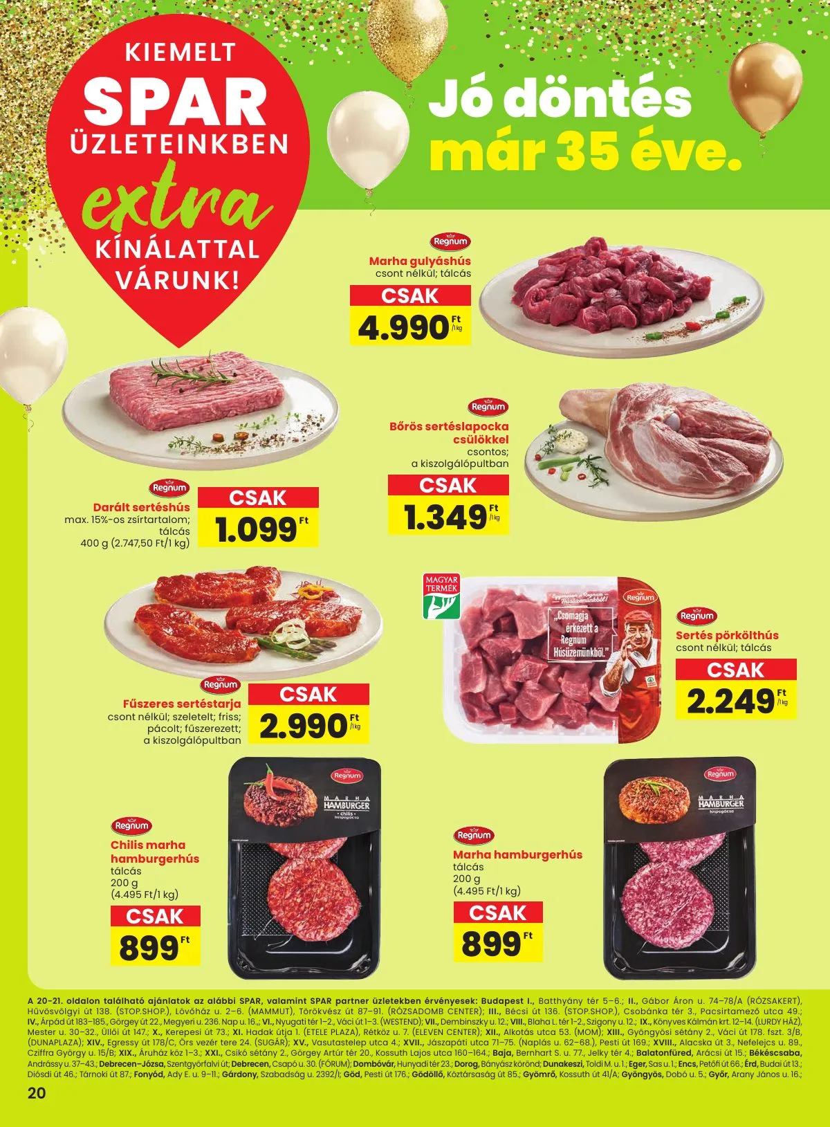 Spar akciós újság Extra 02.05–02.11
