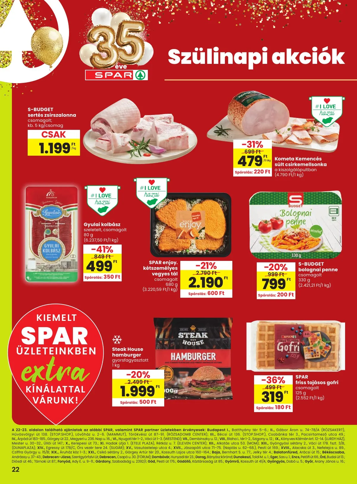 Spar akciós újság Extra 02.05–02.11 – 3. oldal