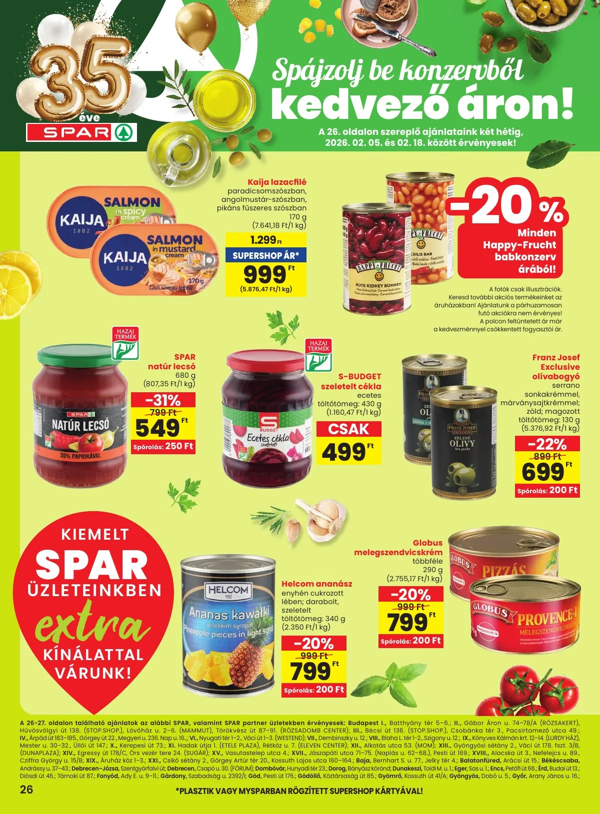 Spar akciós újság Extra 02.05–02.11 – 7. oldal