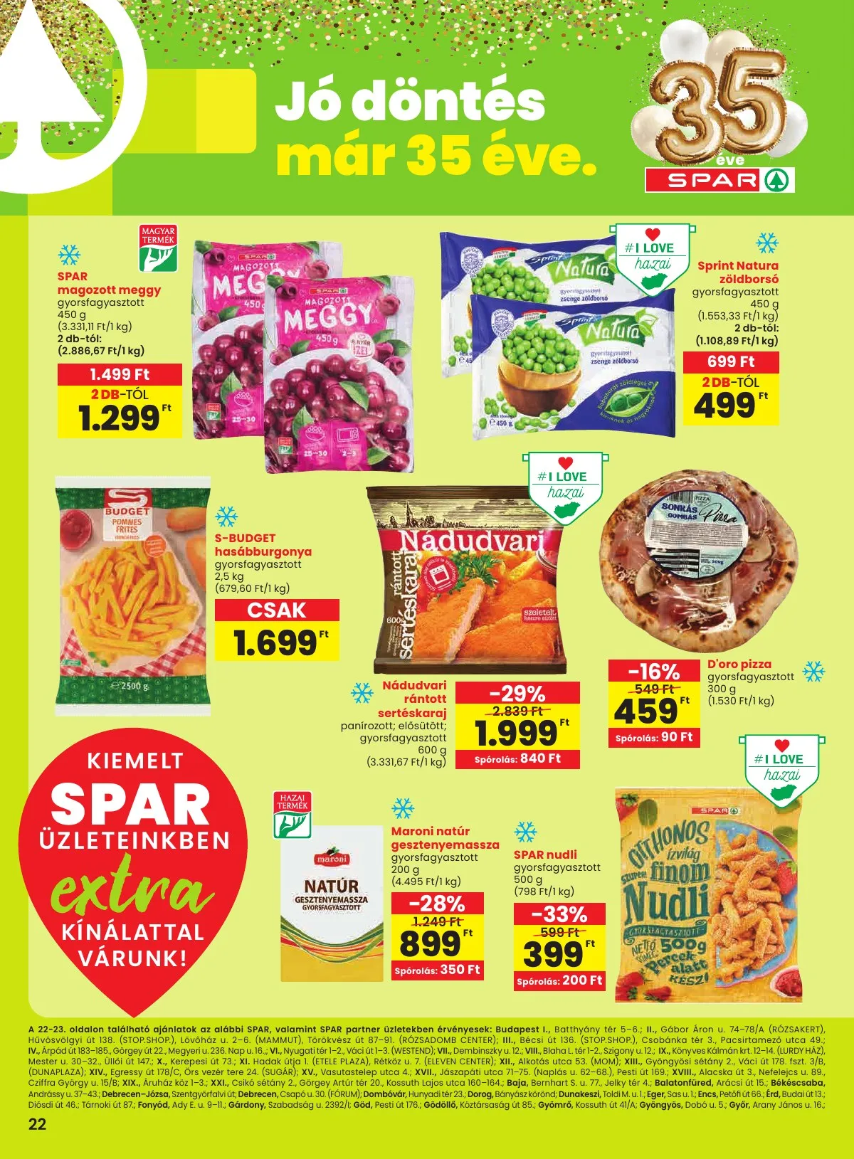 Spar akciós újság Extra 02.12–02.18 – 3. oldal