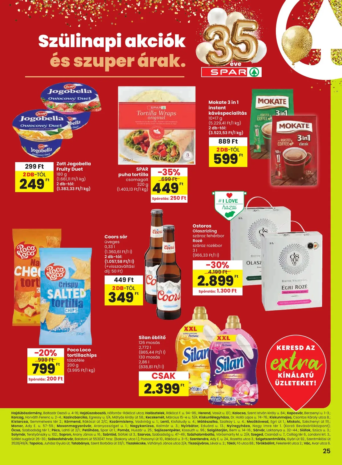 Spar akciós újság Extra 02.12–02.18 – 6. oldal