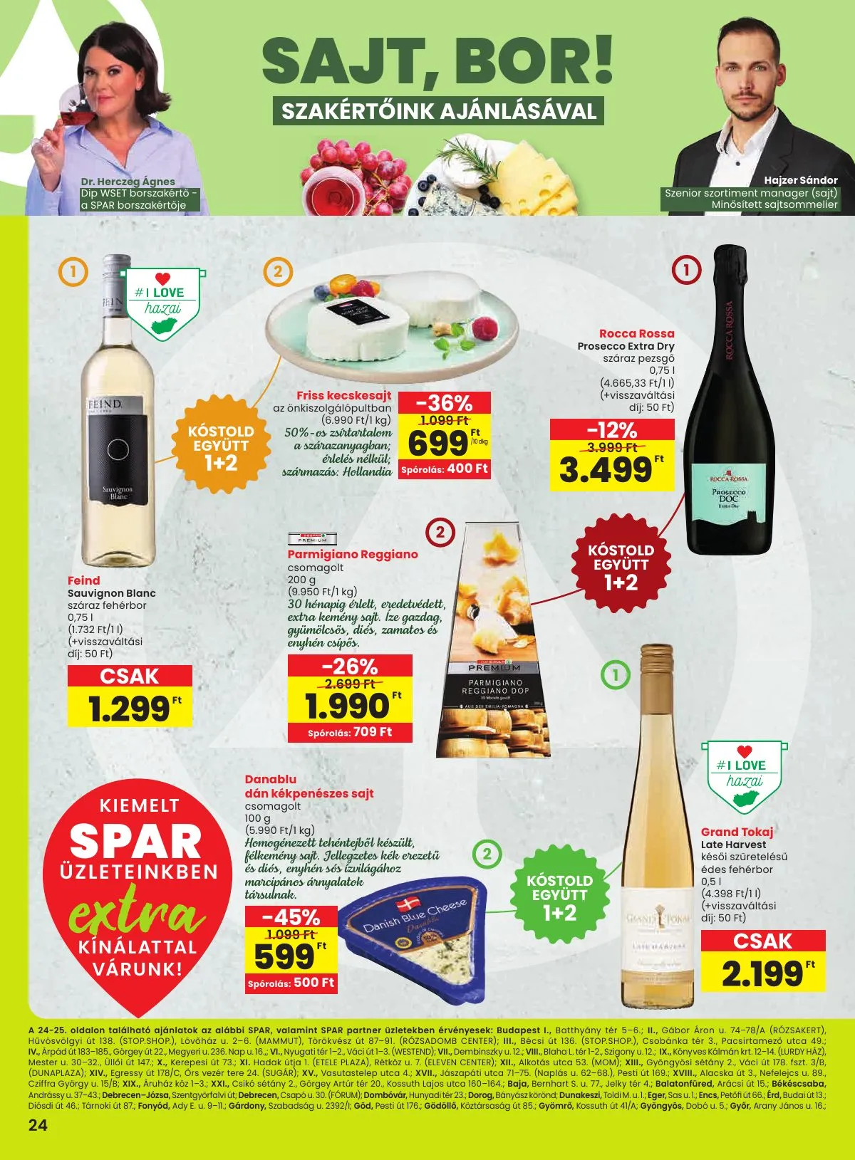 Spar akciós újság Extra 02.19–02.25