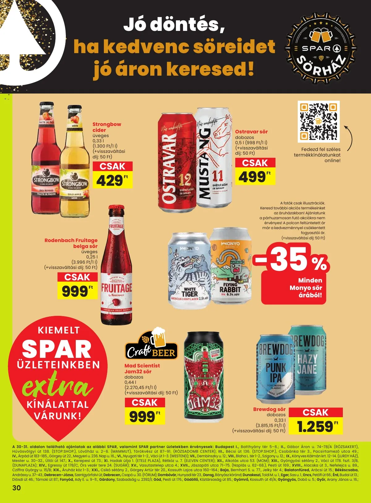 Spar akciós újság Extra 02.19–02.25 – 7. oldal
