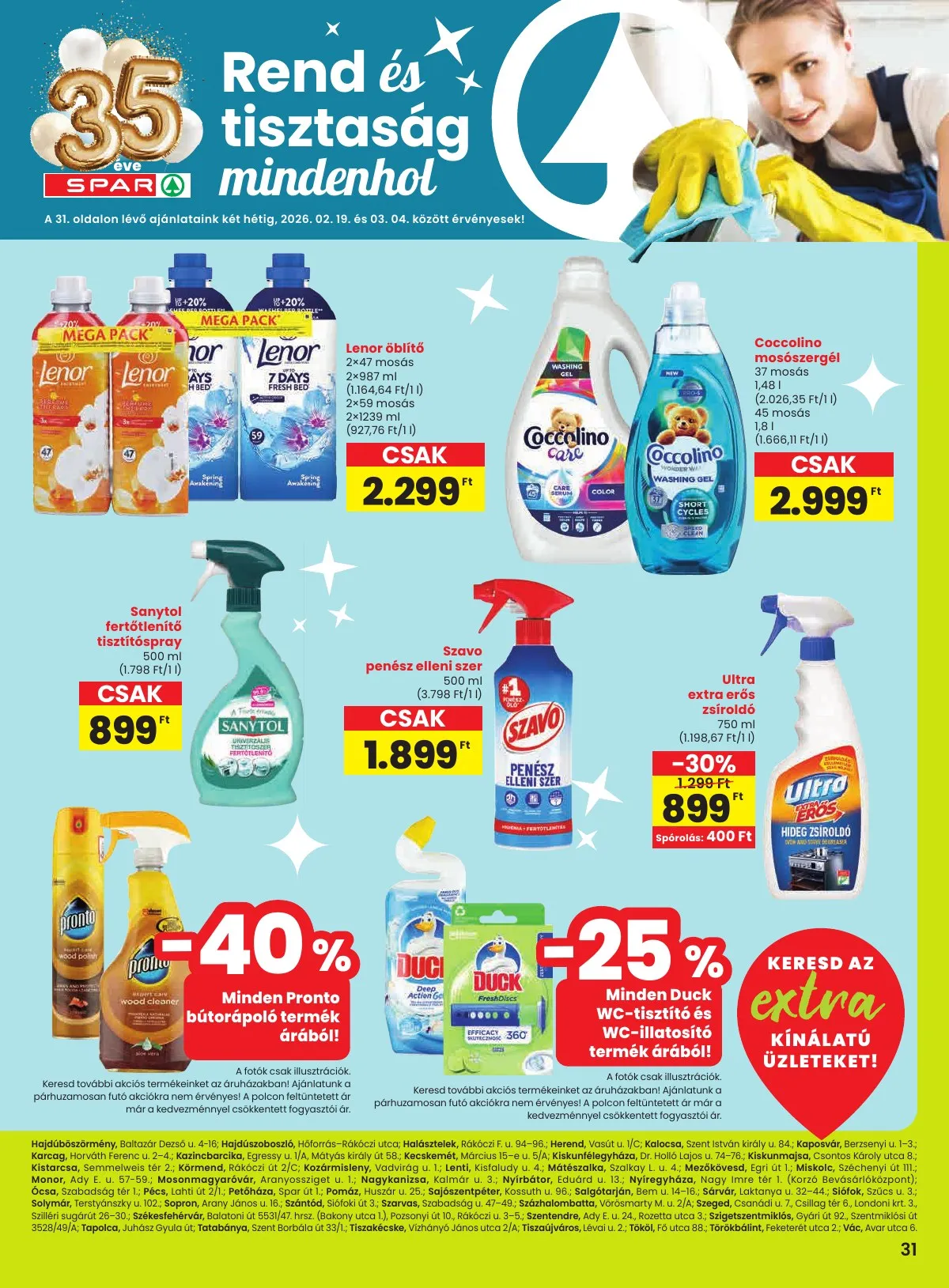 Spar akciós újság Extra 02.19–02.25 – 8. oldal