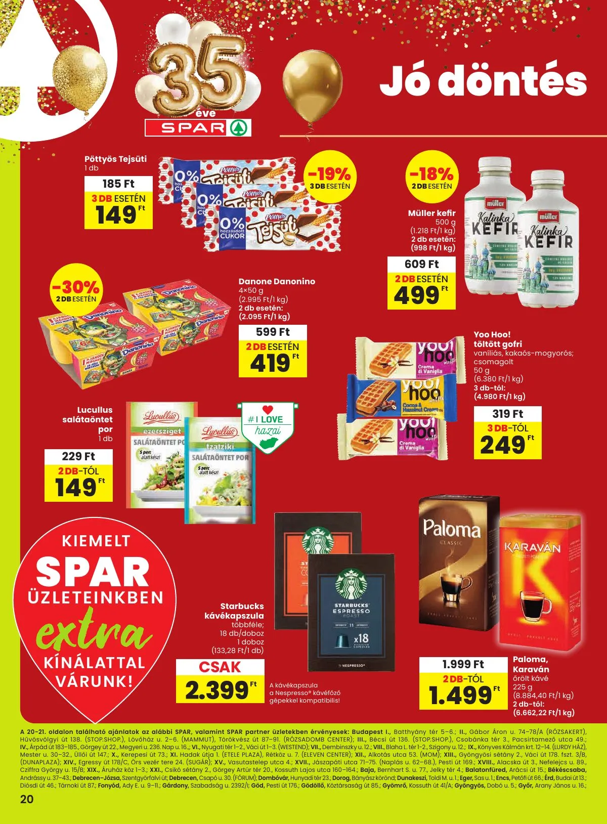 Spar akciós újság Extra 02.26–03.04