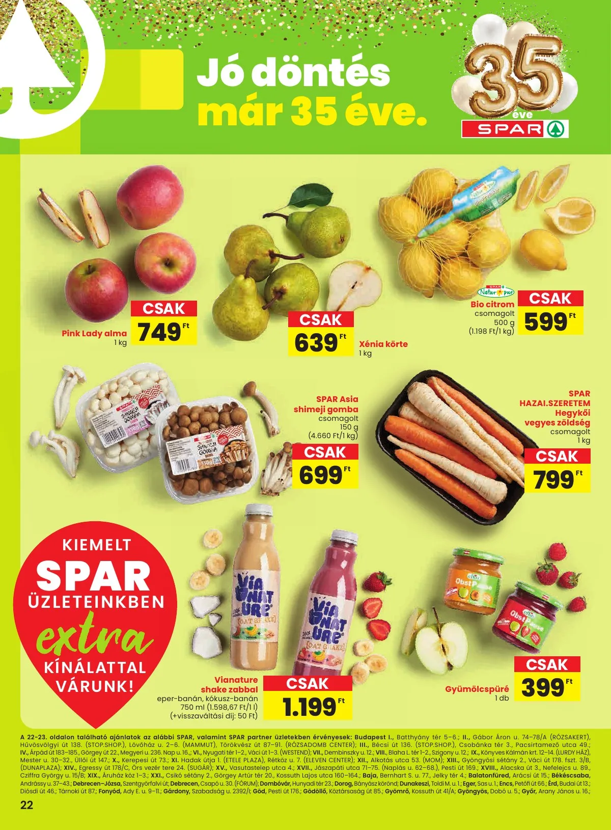 Spar akciós újság Extra 02.26–03.04 – 3. oldal