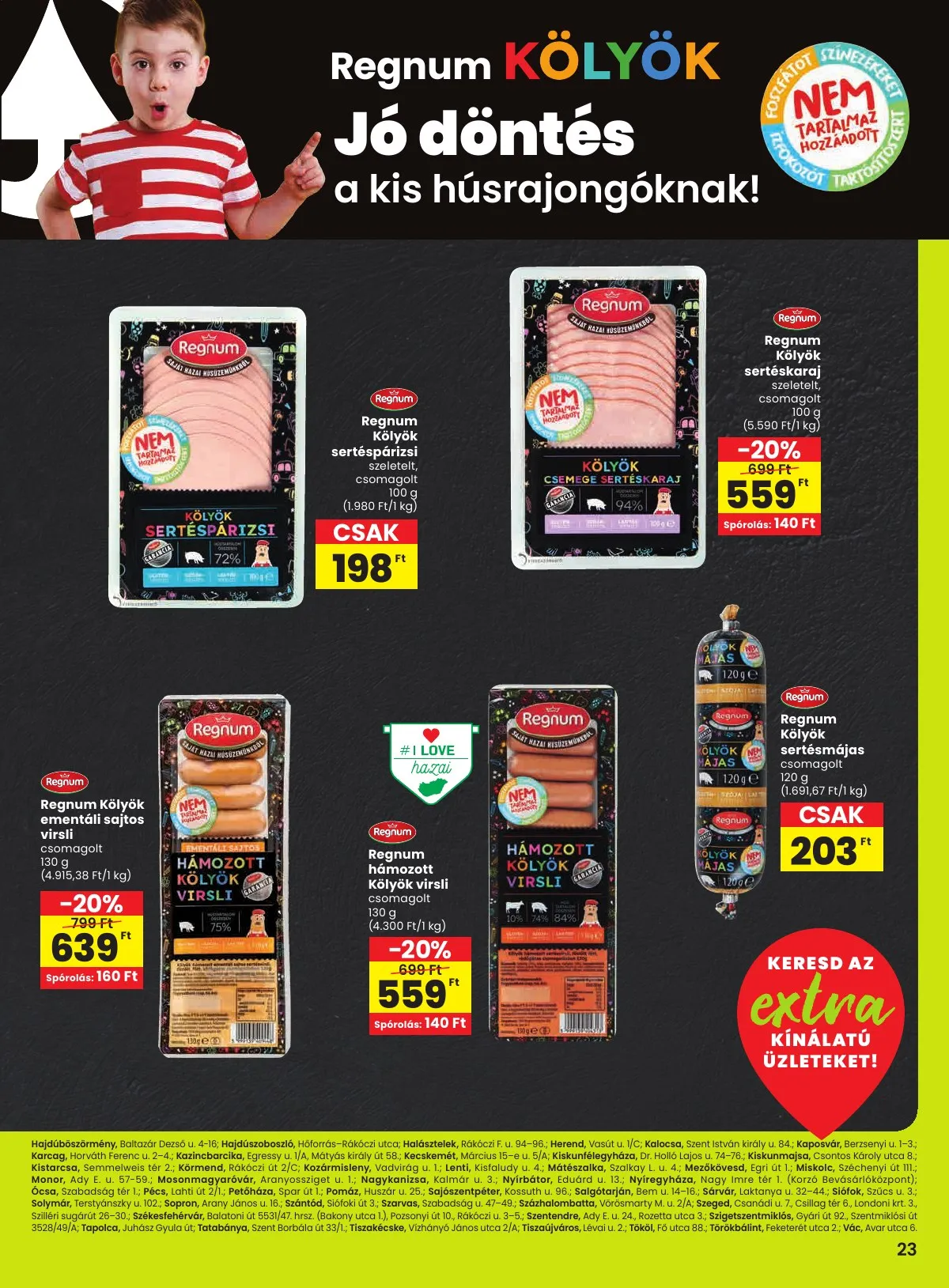 Spar akciós újság Extra 02.26–03.04 – 4. oldal