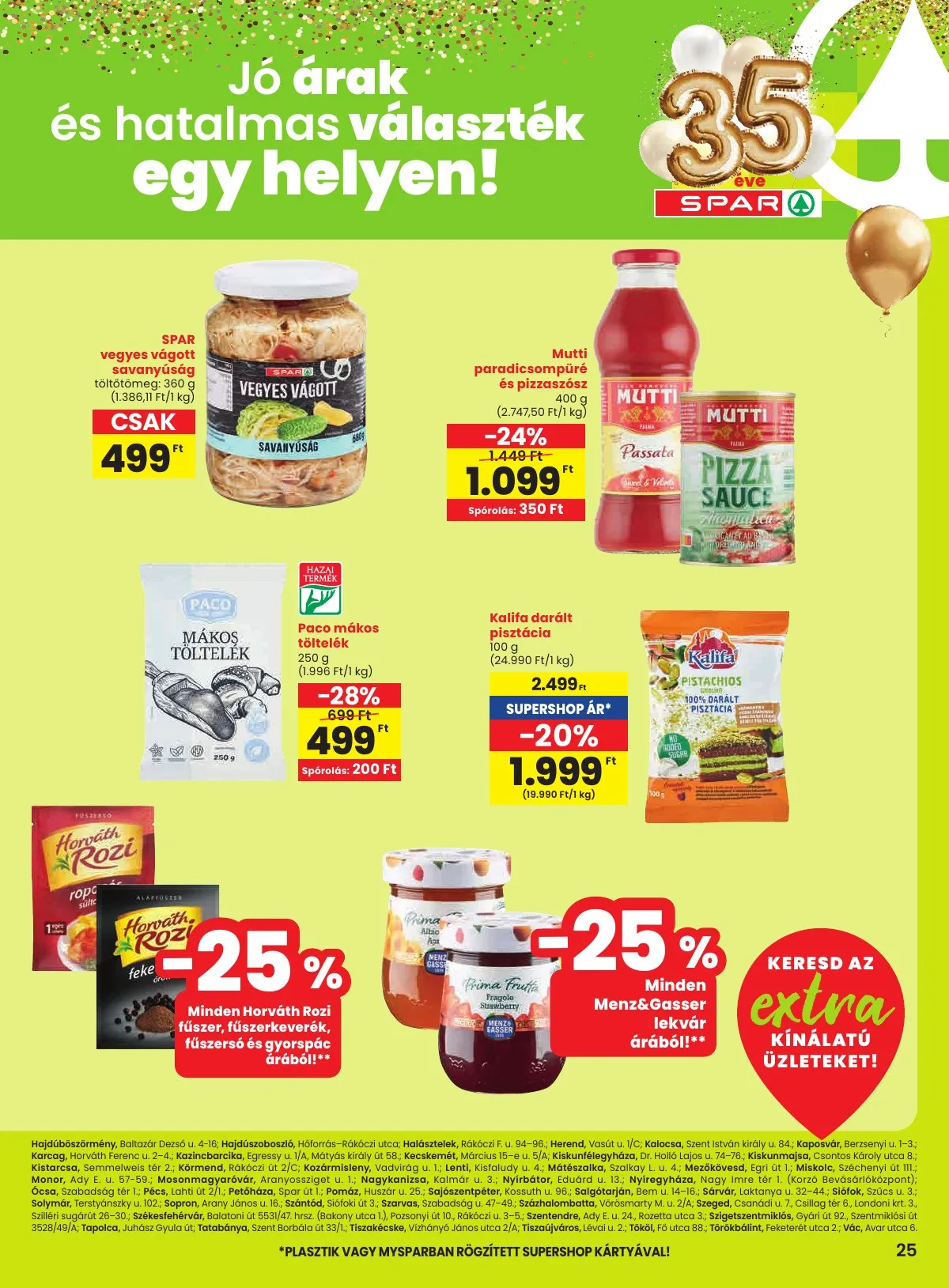 Spar akciós újság Extra 02.26–03.04 – 6. oldal