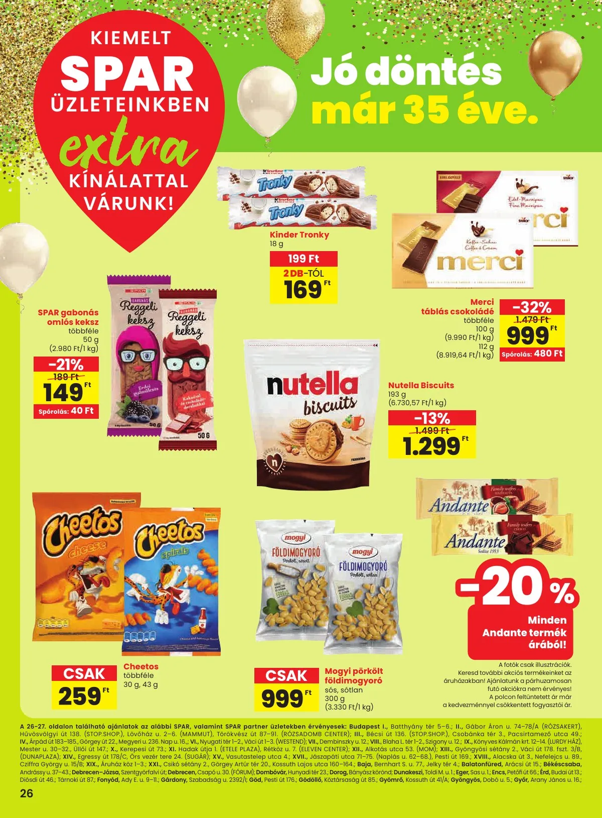 Spar akciós újság Extra 02.26–03.04 – 7. oldal