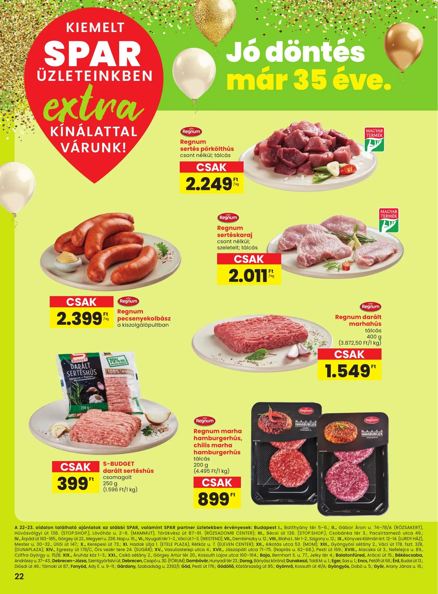 Spar akciós újság Extra 03.05–03.11 – 3. oldal