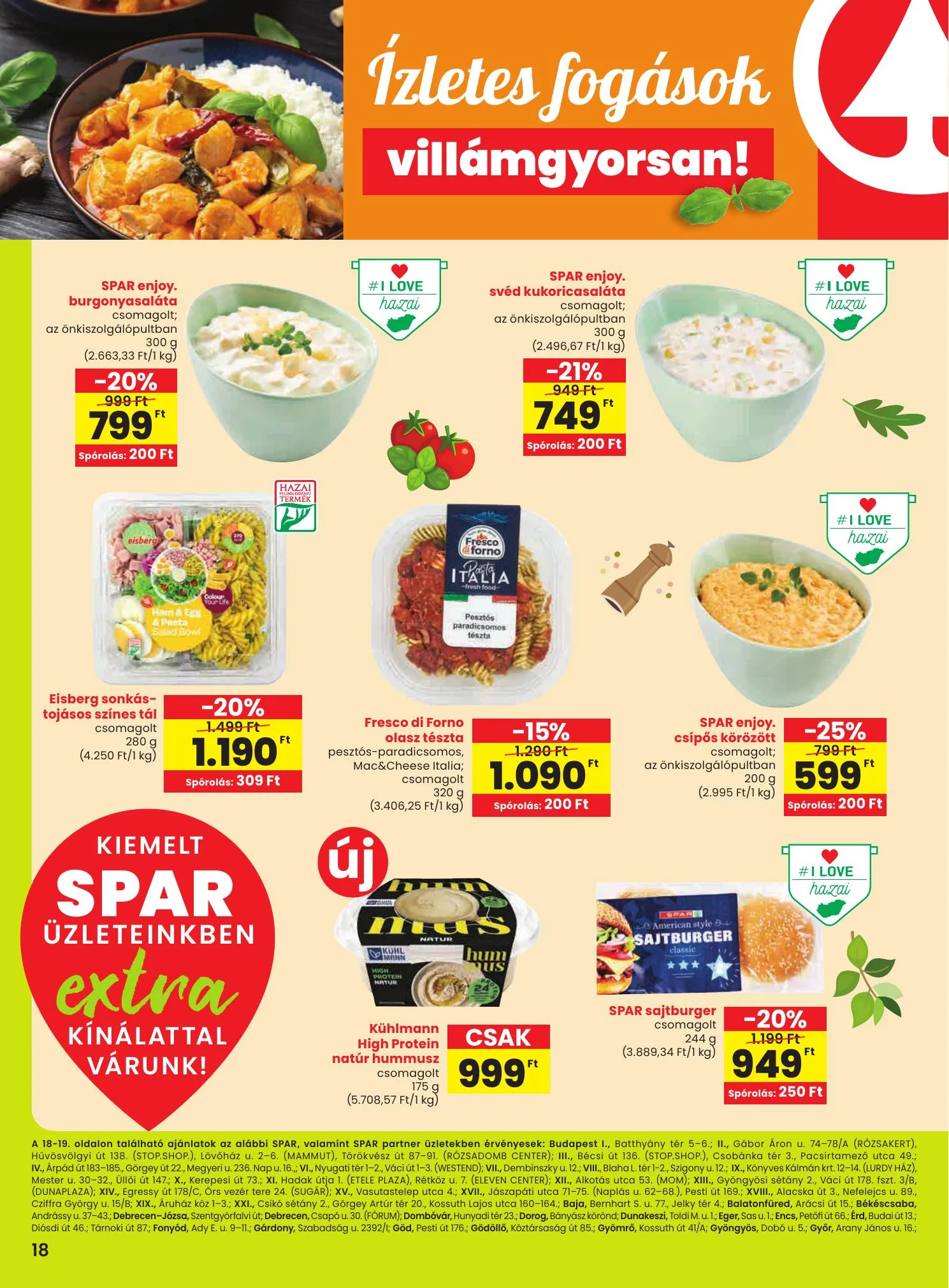 Spar akciós újság Extra 03.12–03.18 – 3. oldal