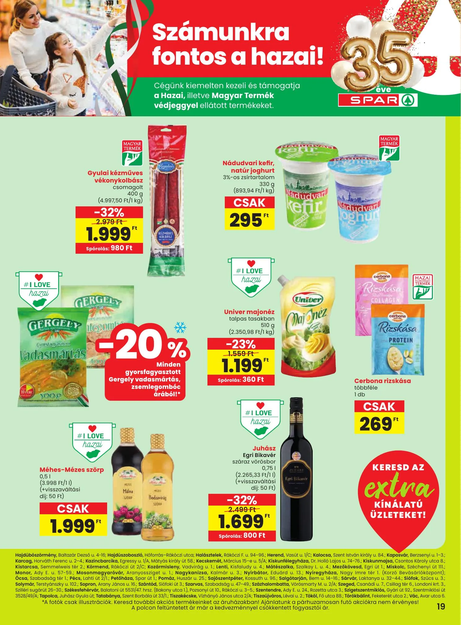 Spar akciós újság Extra 03.12–03.18 – 4. oldal