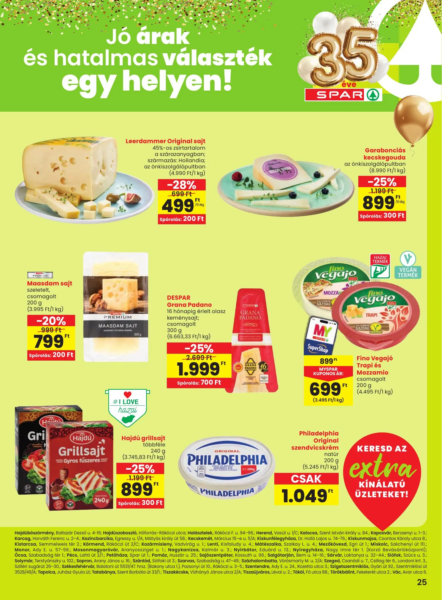 Spar akciós újság Extra 03.19–03.25 – 6. oldal
