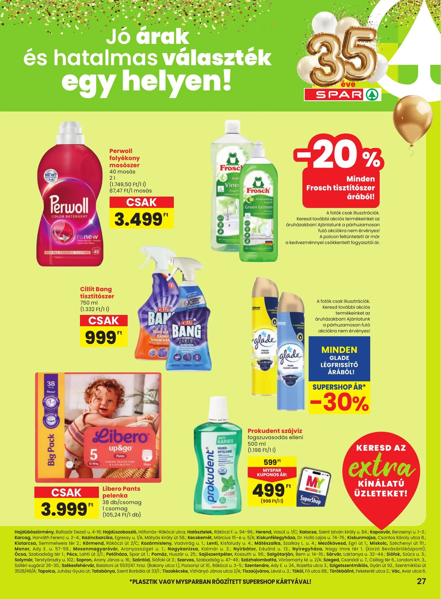 Spar akciós újság Extra 03.19–03.25 – 8. oldal