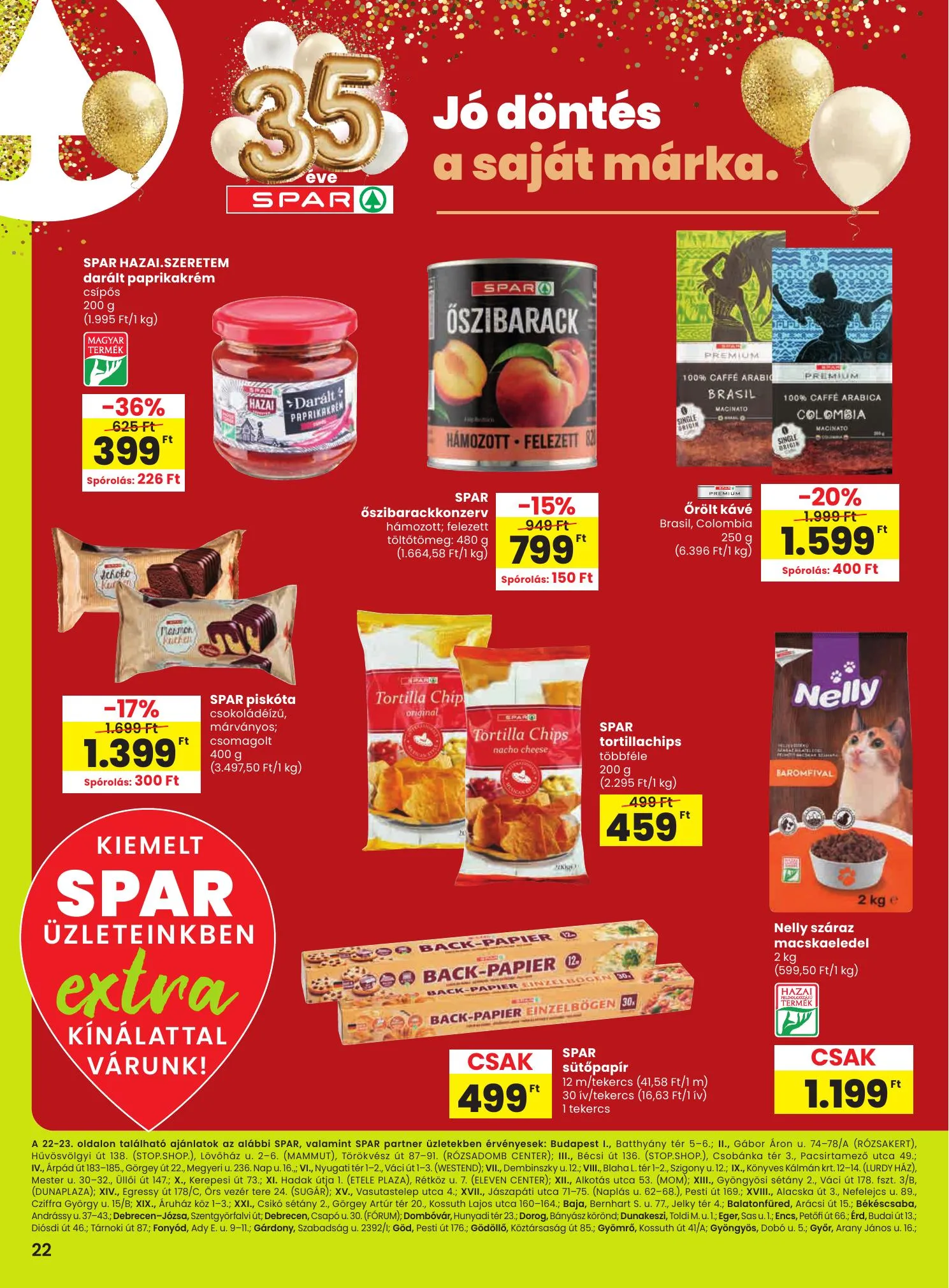 Spar akciós újság Extra 03.26–04.08 – 3. oldal