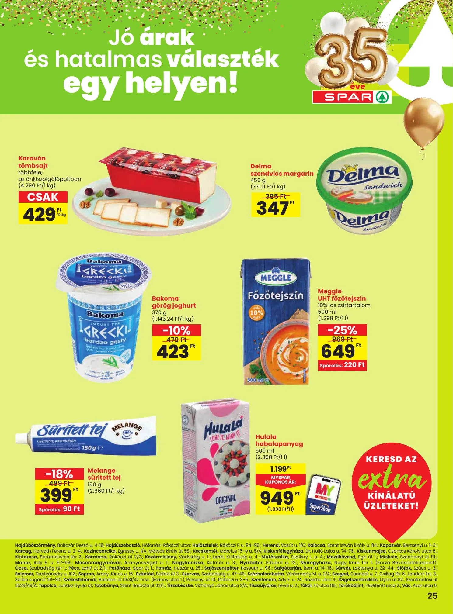 Spar akciós újság Extra 03.26–04.08 – 6. oldal