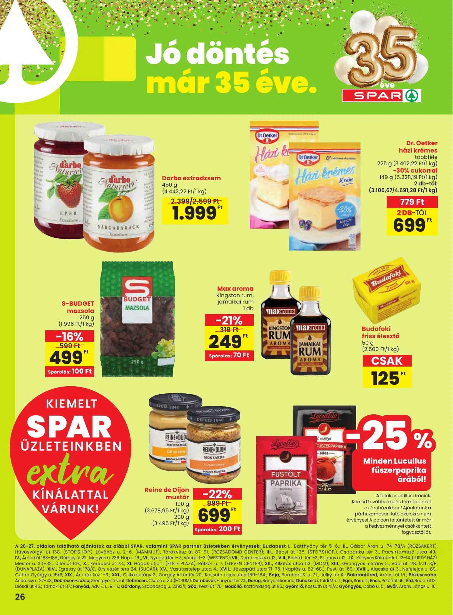 Spar akciós újság Extra 03.26–04.08 – 7. oldal