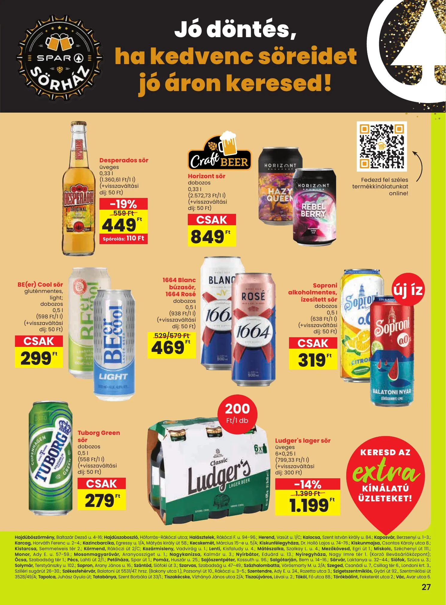 Spar akciós újság Extra 03.26–04.08 – 8. oldal