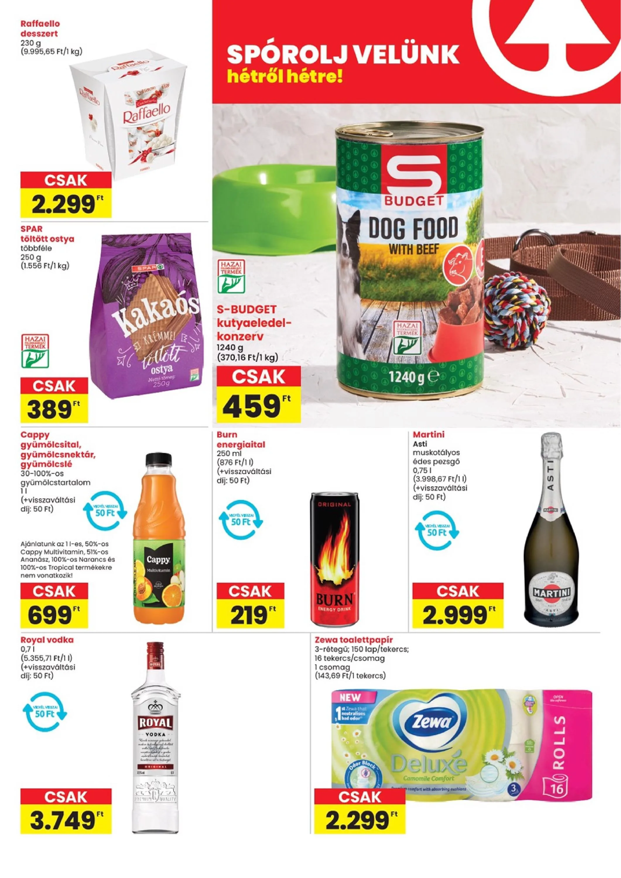 Spar akciós újság Győr ujranyitas 09.25–10.01 – 3. oldal