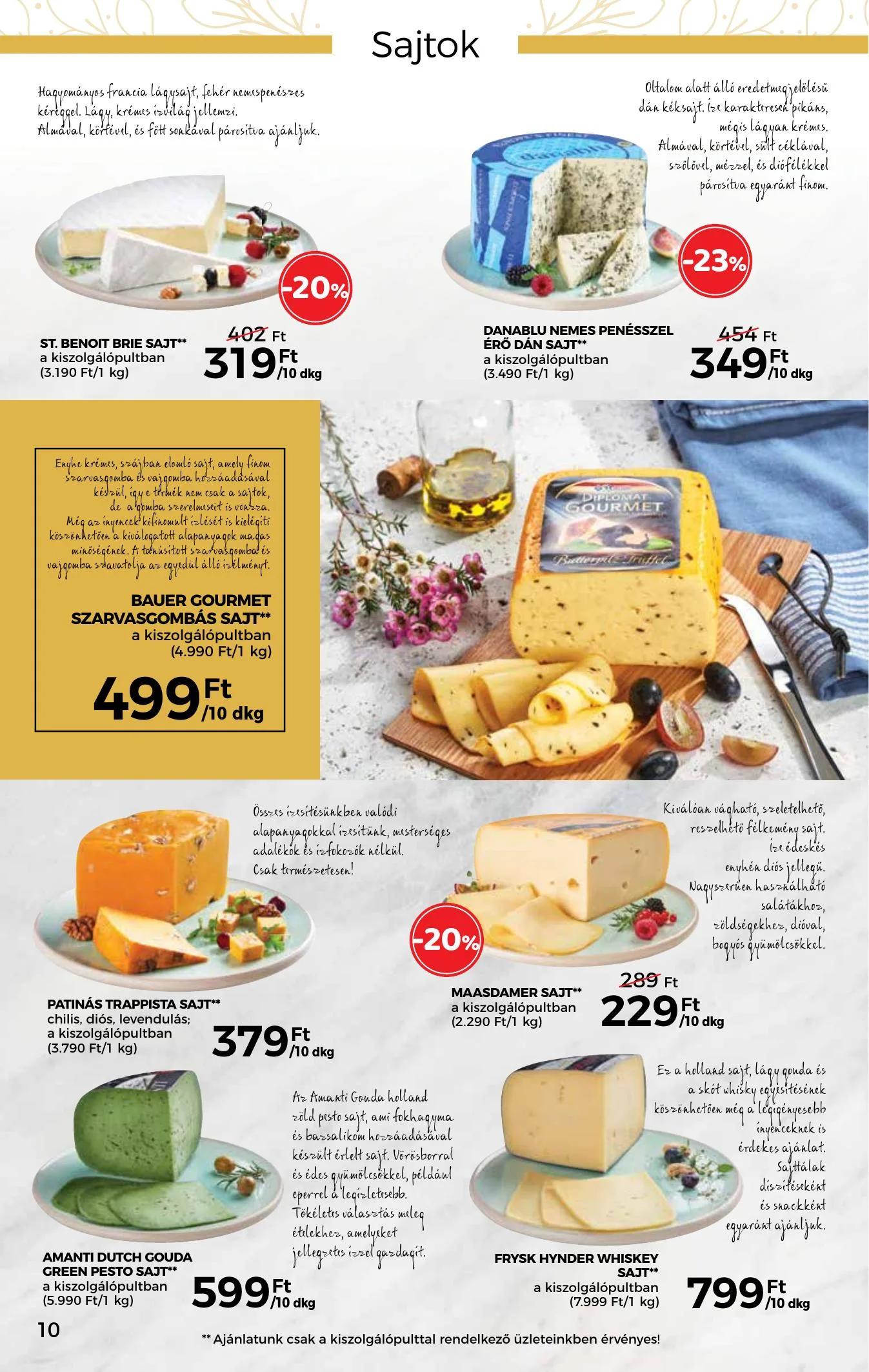 Spar akciós újság Inyenc katalógus 03.17–04.03 – 10. oldal