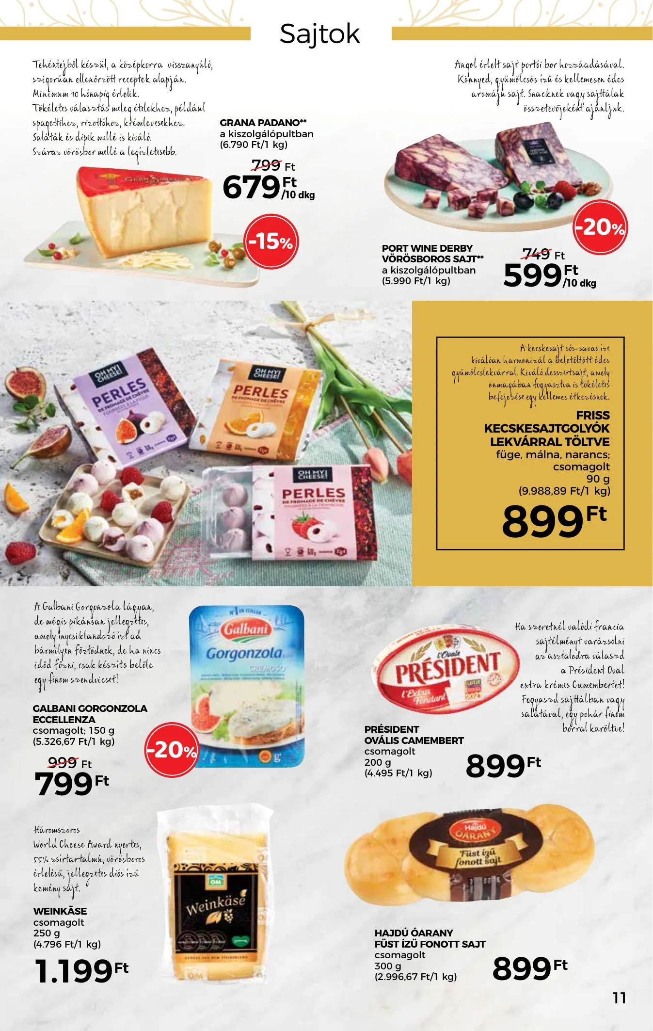 Spar akciós újság Inyenc katalógus 03.17–04.03 – 11. oldal