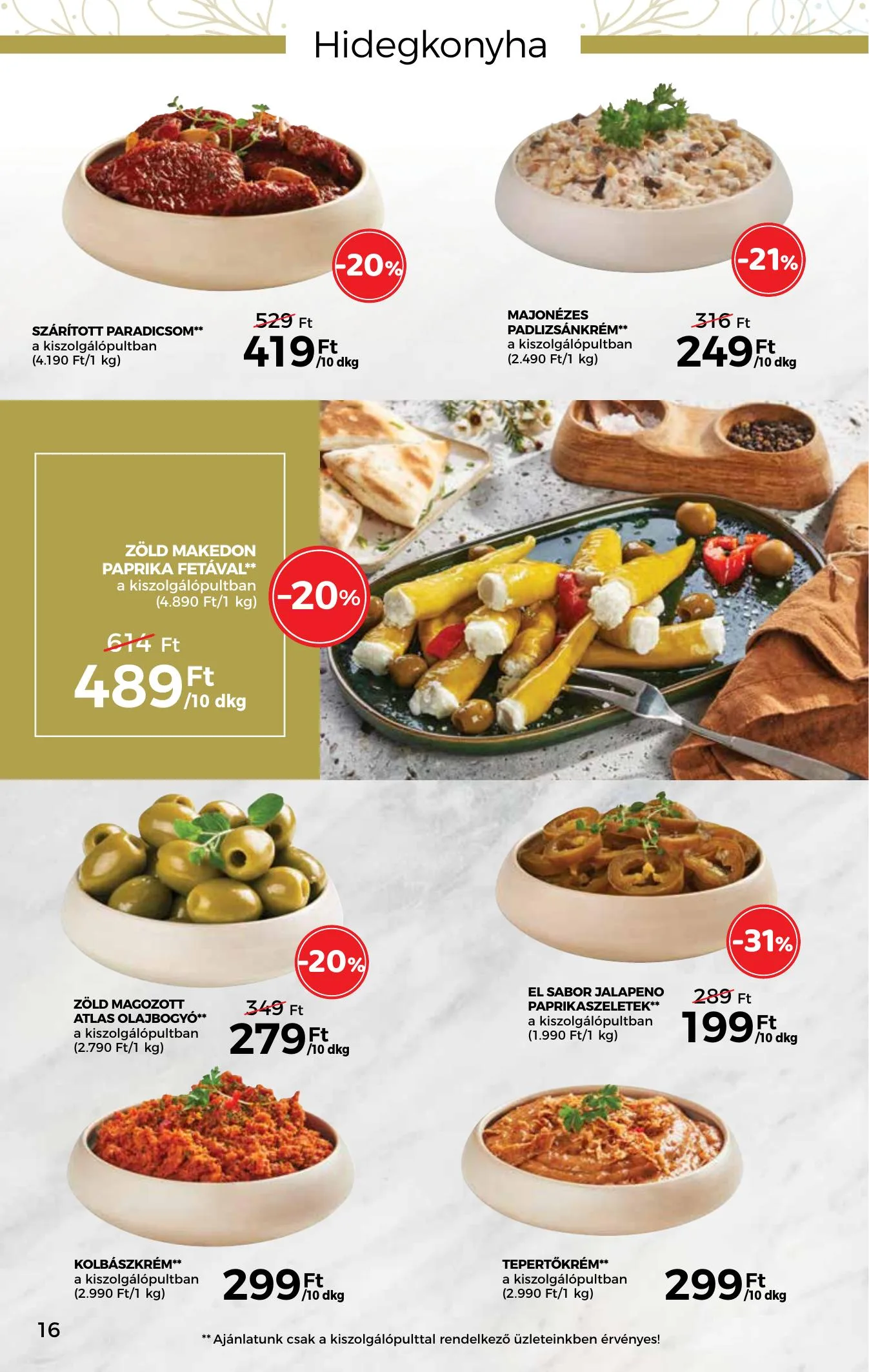 Spar akciós újság Inyenc katalógus 03.17–04.03 – 16. oldal
