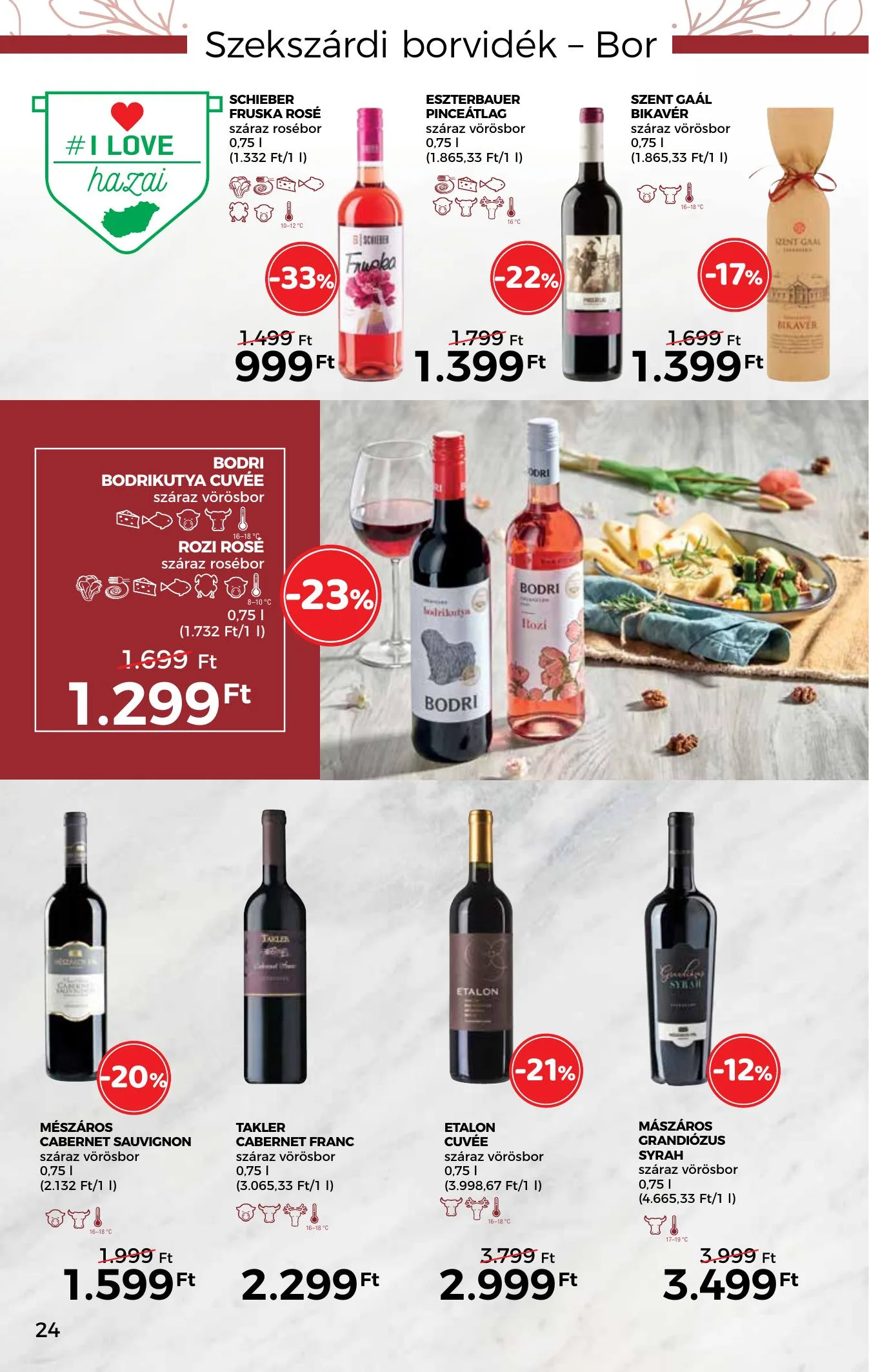 Spar akciós újság Inyenc katalógus 03.17–04.03 – 24. oldal