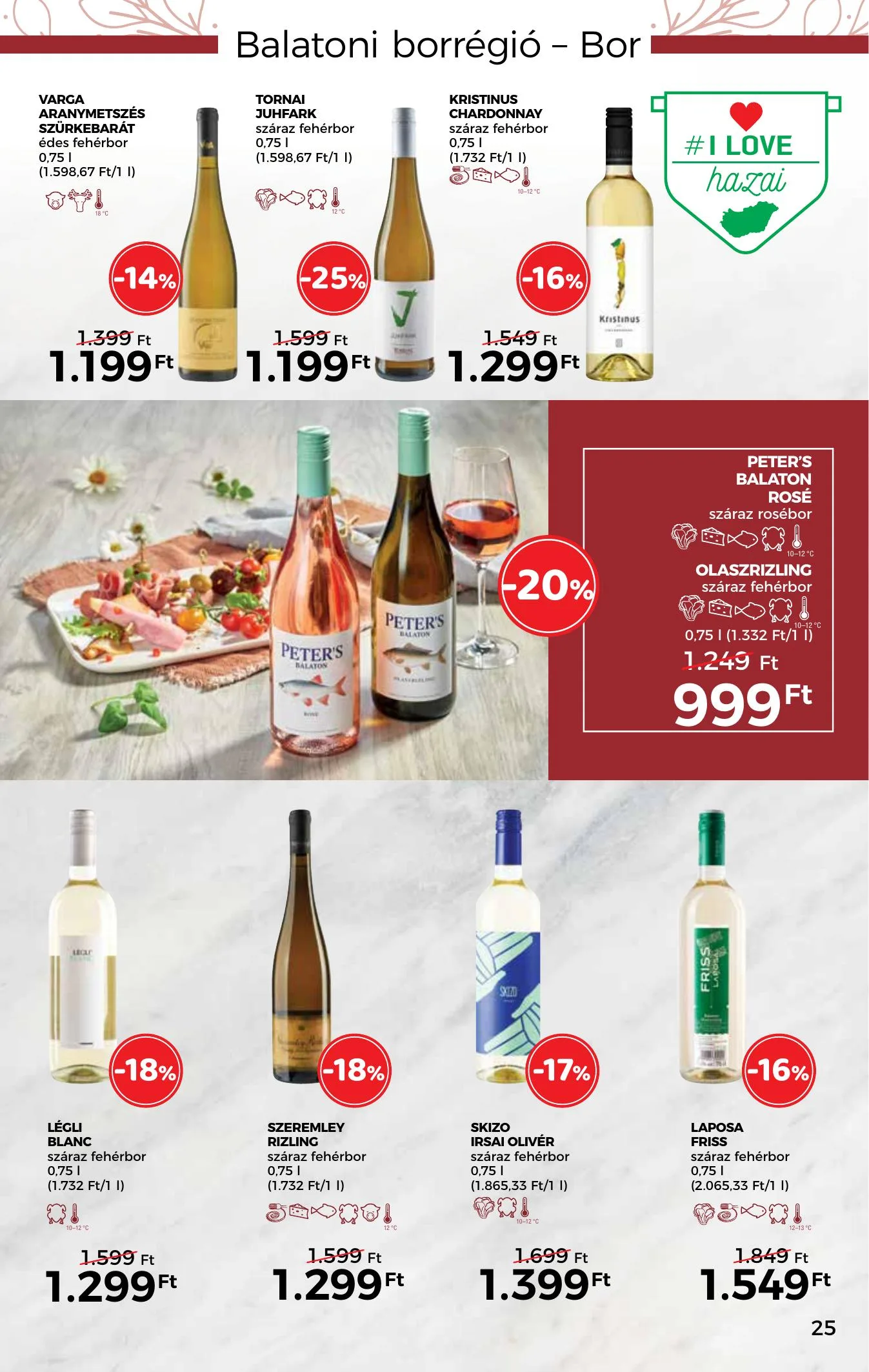 Spar akciós újság Inyenc katalógus 03.17–04.03 – 25. oldal