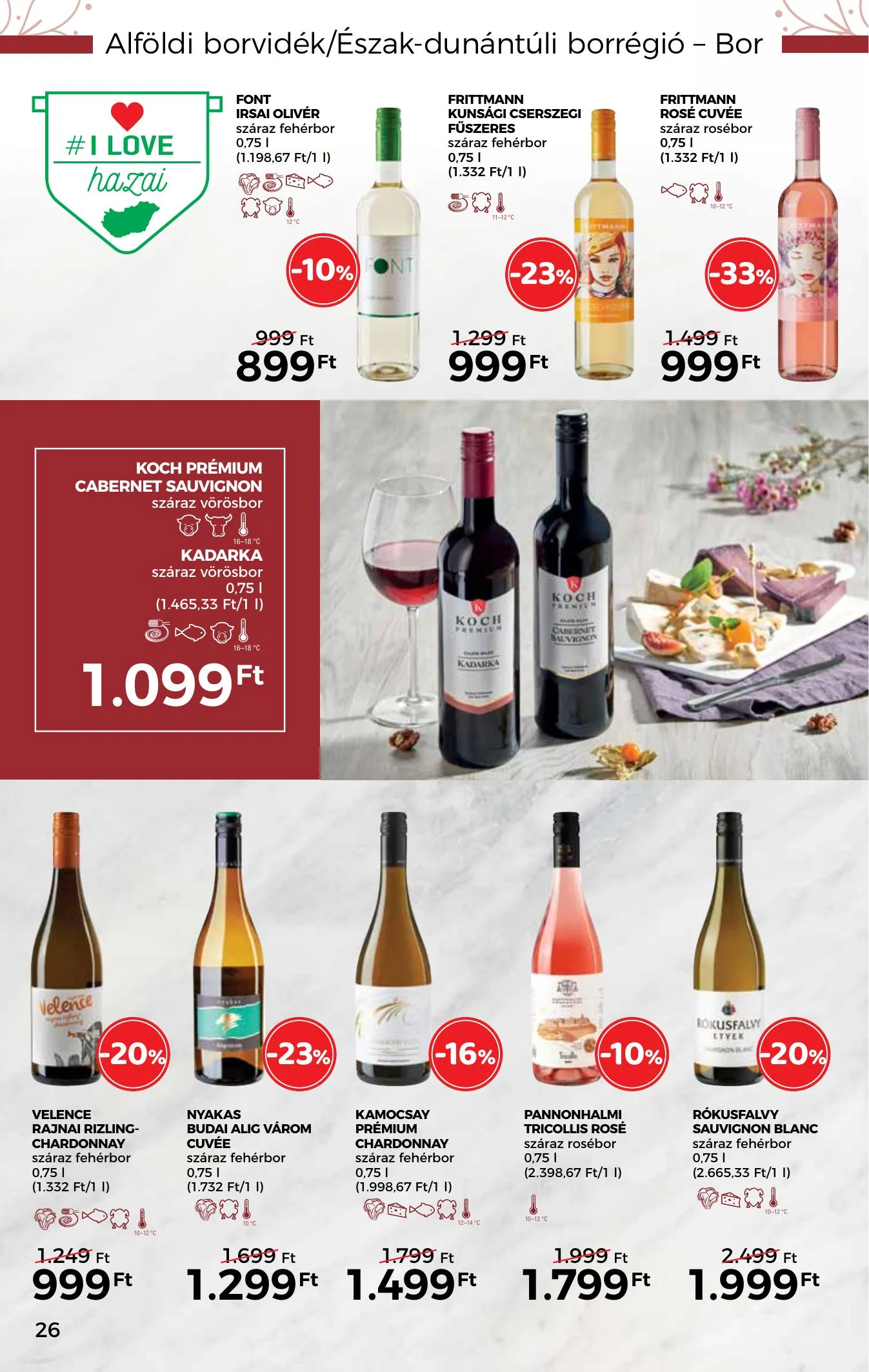 Spar akciós újság Inyenc katalógus 03.17–04.03 – 26. oldal