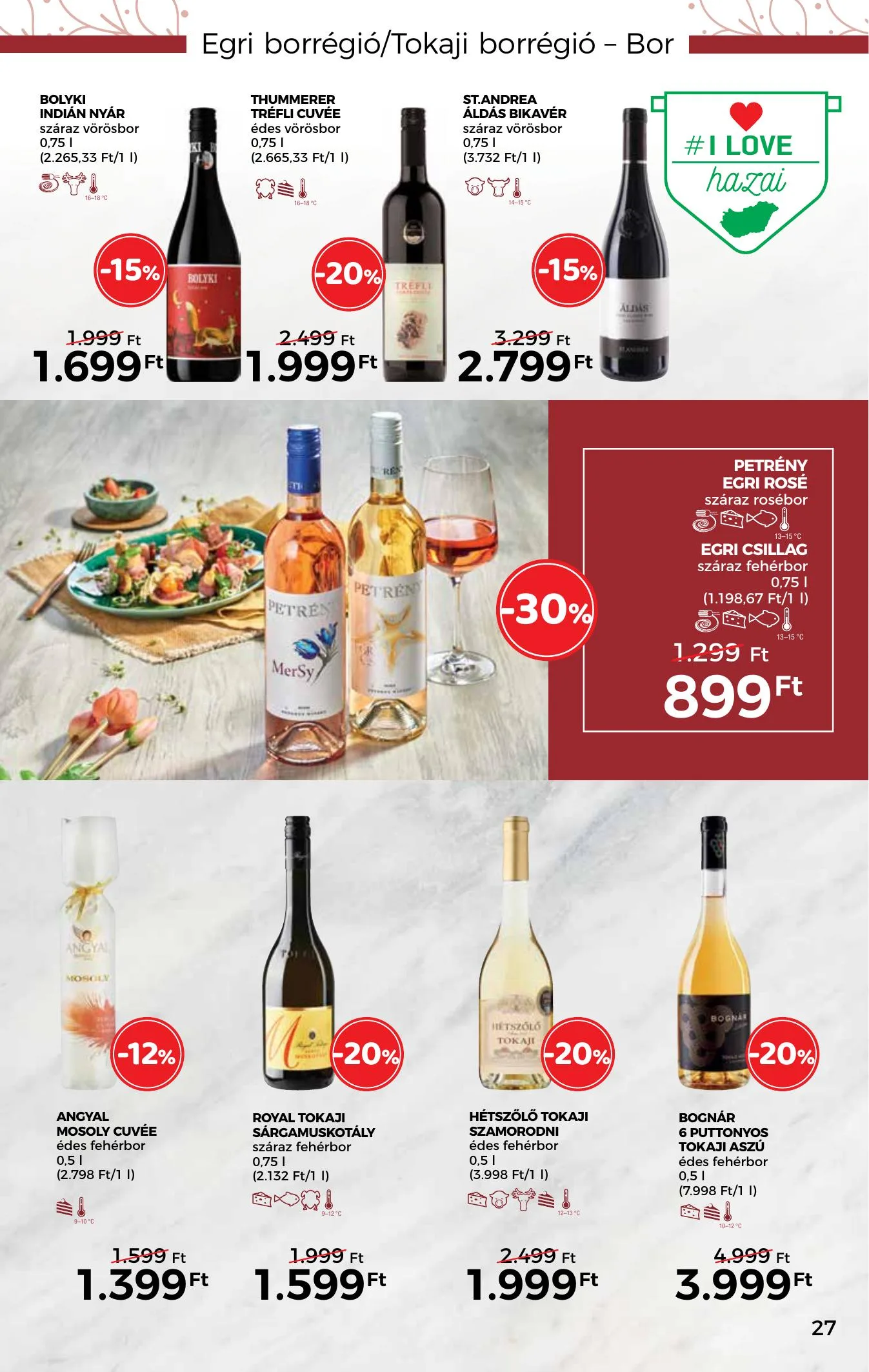 Spar akciós újság Inyenc katalógus 03.17–04.03 – 27. oldal