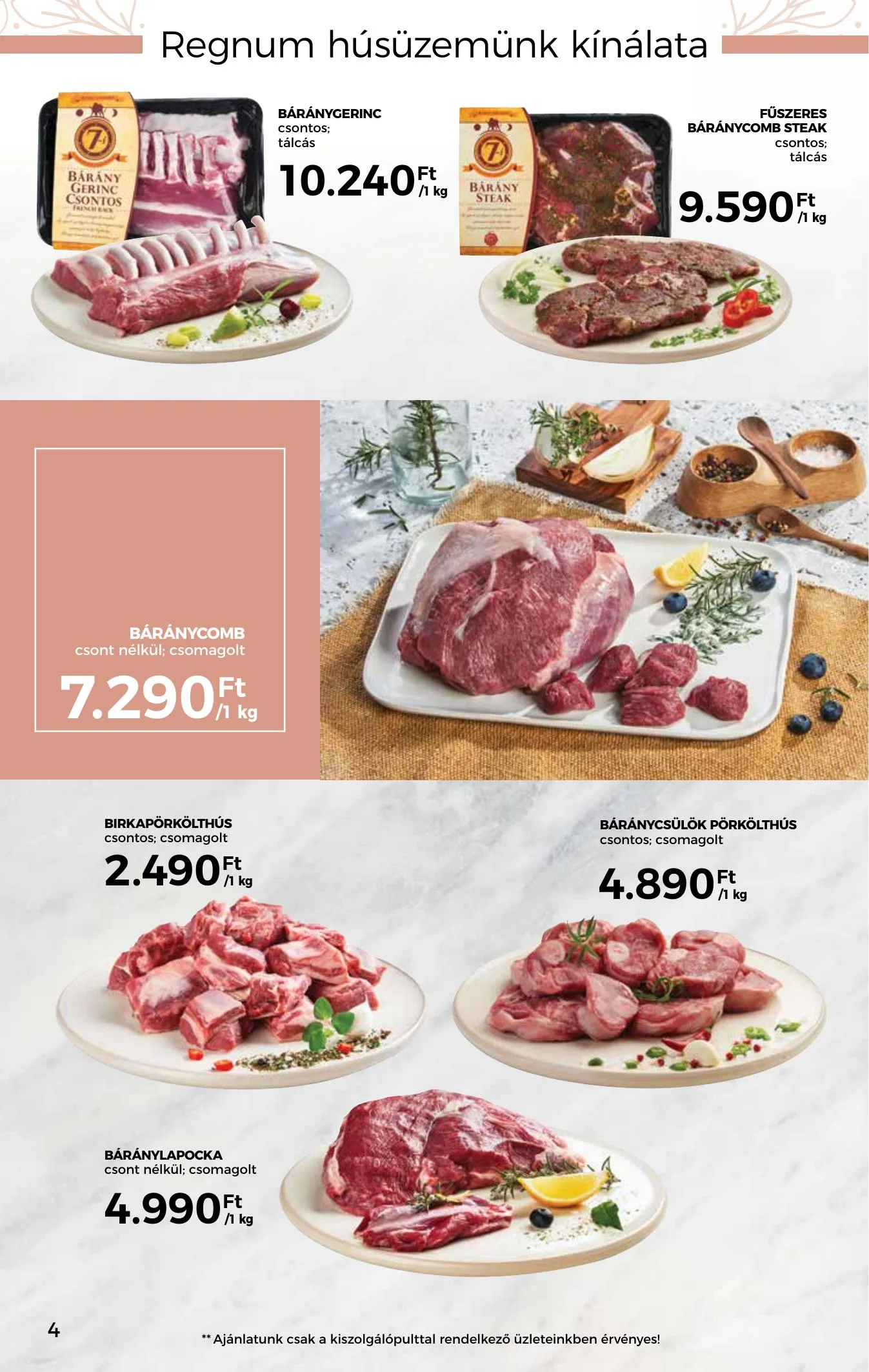 Spar akciós újság Inyenc katalógus 03.17–04.03 – 4. oldal