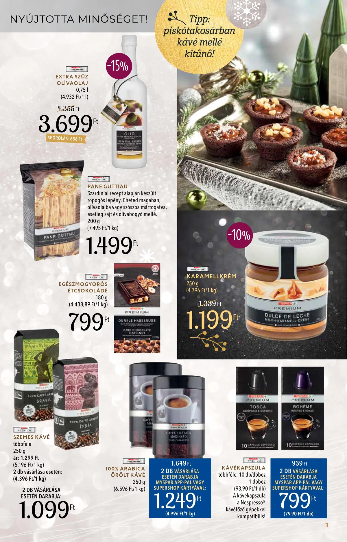 Spar akciós újság Inyenc 11.28–12.24 – 3. oldal
