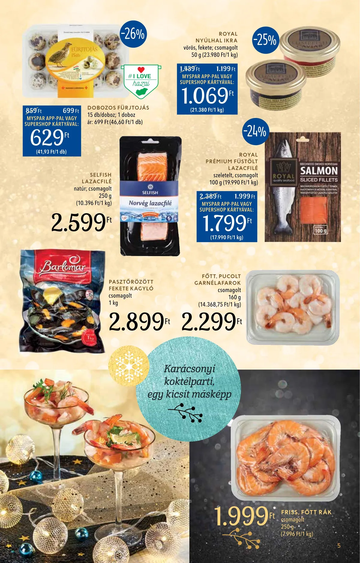 Spar akciós újság Inyenc 11.28–12.24 – 5. oldal