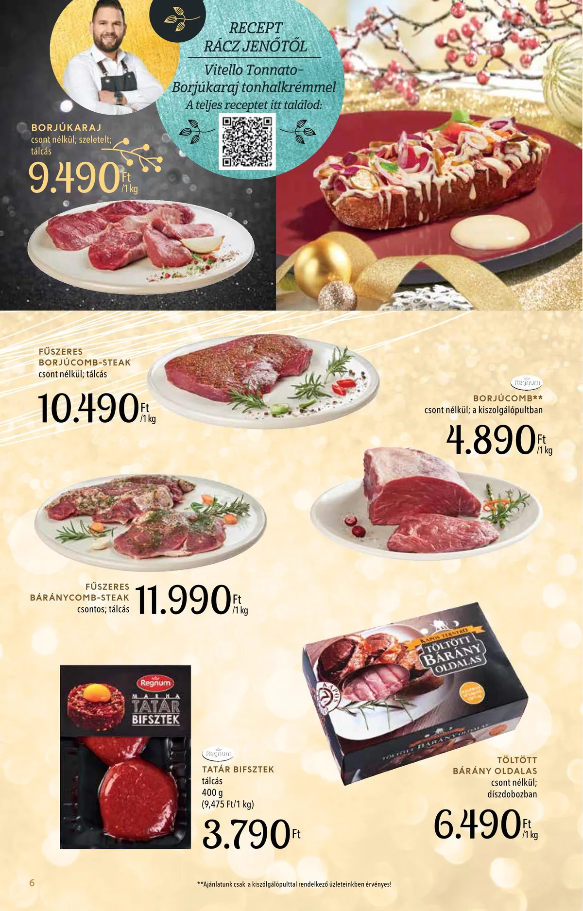 Spar akciós újság Inyenc 11.28–12.24 – 6. oldal