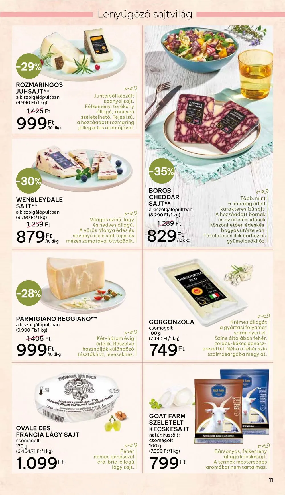 Spar akciós újság Inyenc 03.22–04.08 – 11. oldal