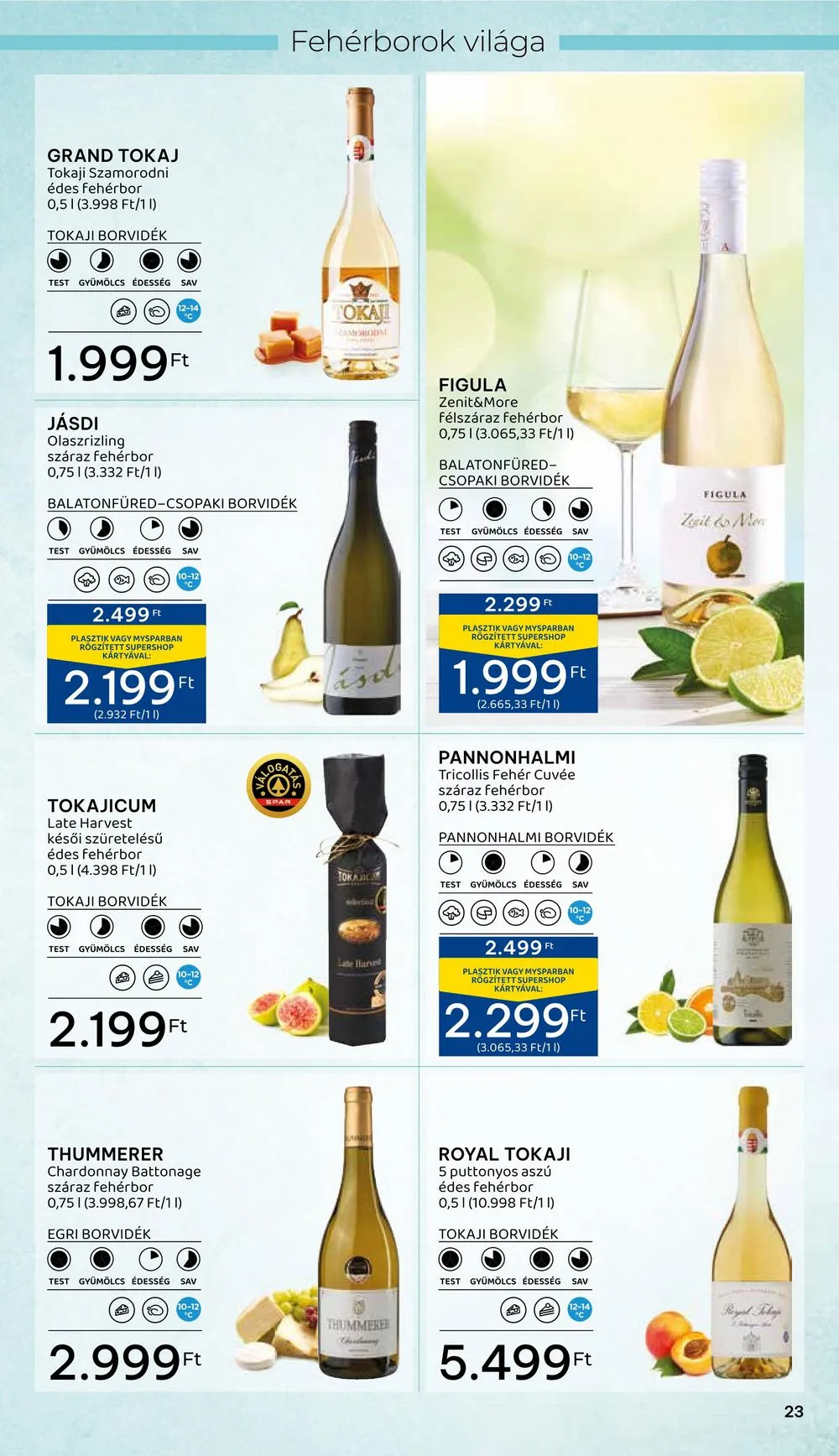 Spar akciós újság Inyenc 03.22–04.08 – 23. oldal