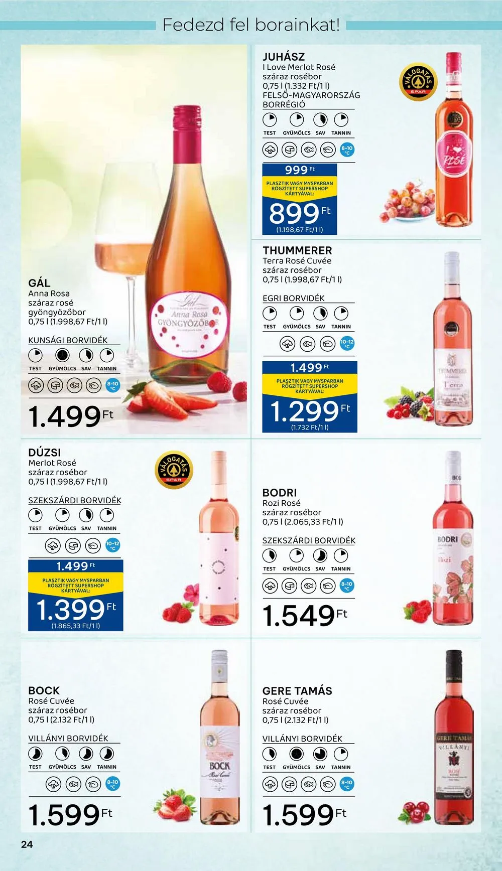 Spar akciós újság Inyenc 03.22–04.08 – 24. oldal