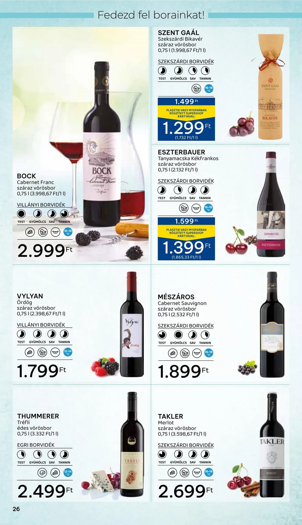 Spar akciós újság Inyenc 03.22–04.08 – 26. oldal